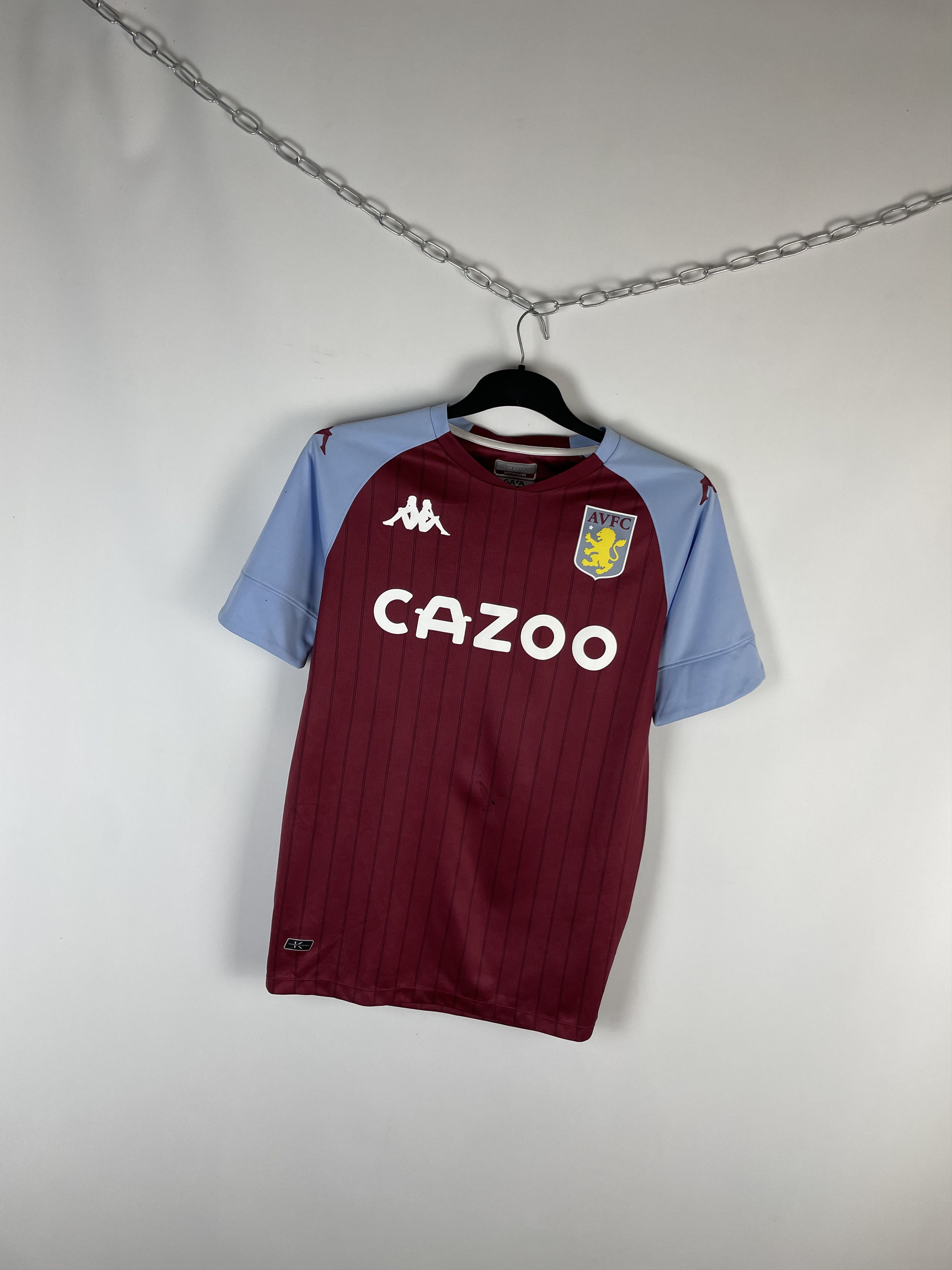 Kappa Vintage Kappa Aston Villa 10 Grealish Soccer Jersey Size US M / EU 48-50 / 2 - 2 Thumbnail