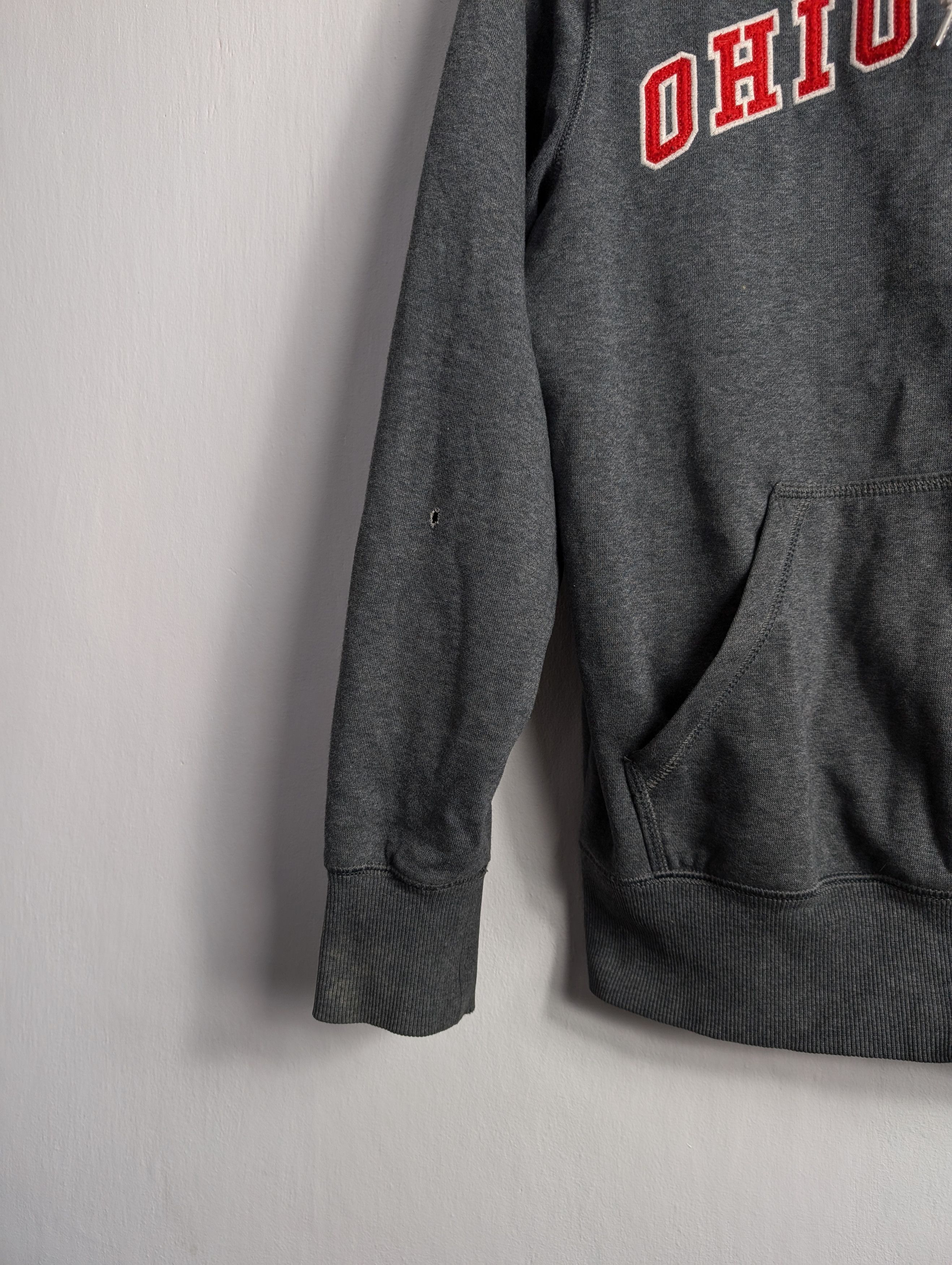 Nike × Vintage Vintage Nike University Ohio State Zip Up Hoodie Size US M / EU 48-50 / 2 - 5 Thumbnail