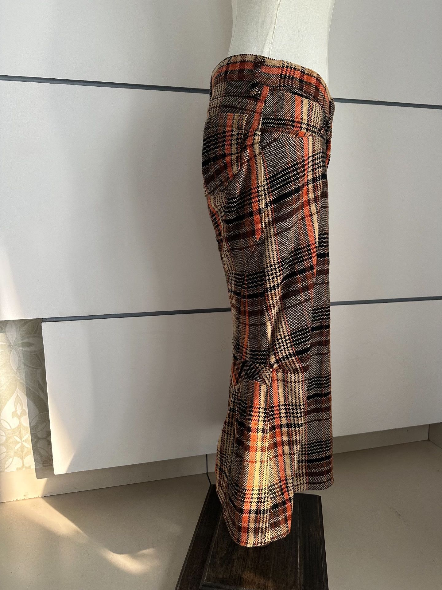 Junya Watanabe JUNYA WATANABE 04AW Checkered Fish Tail Dress| Size 26" / US 2 / IT 38 - 3 Thumbnail