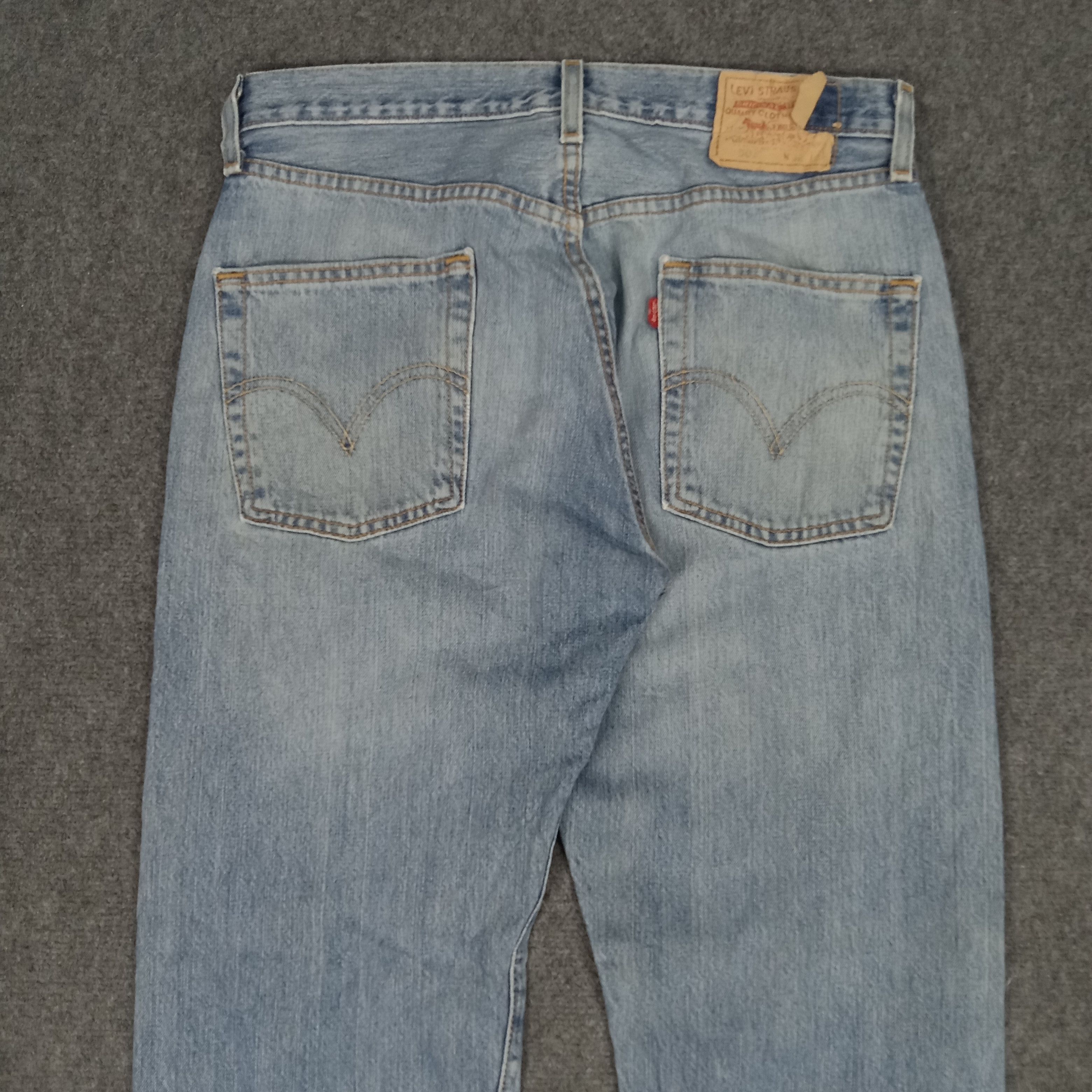 Levi's × Vintage Levi's American Style Distressed Grunge Denim Jeans Size US 32 / EU 48 - 5 Thumbnail