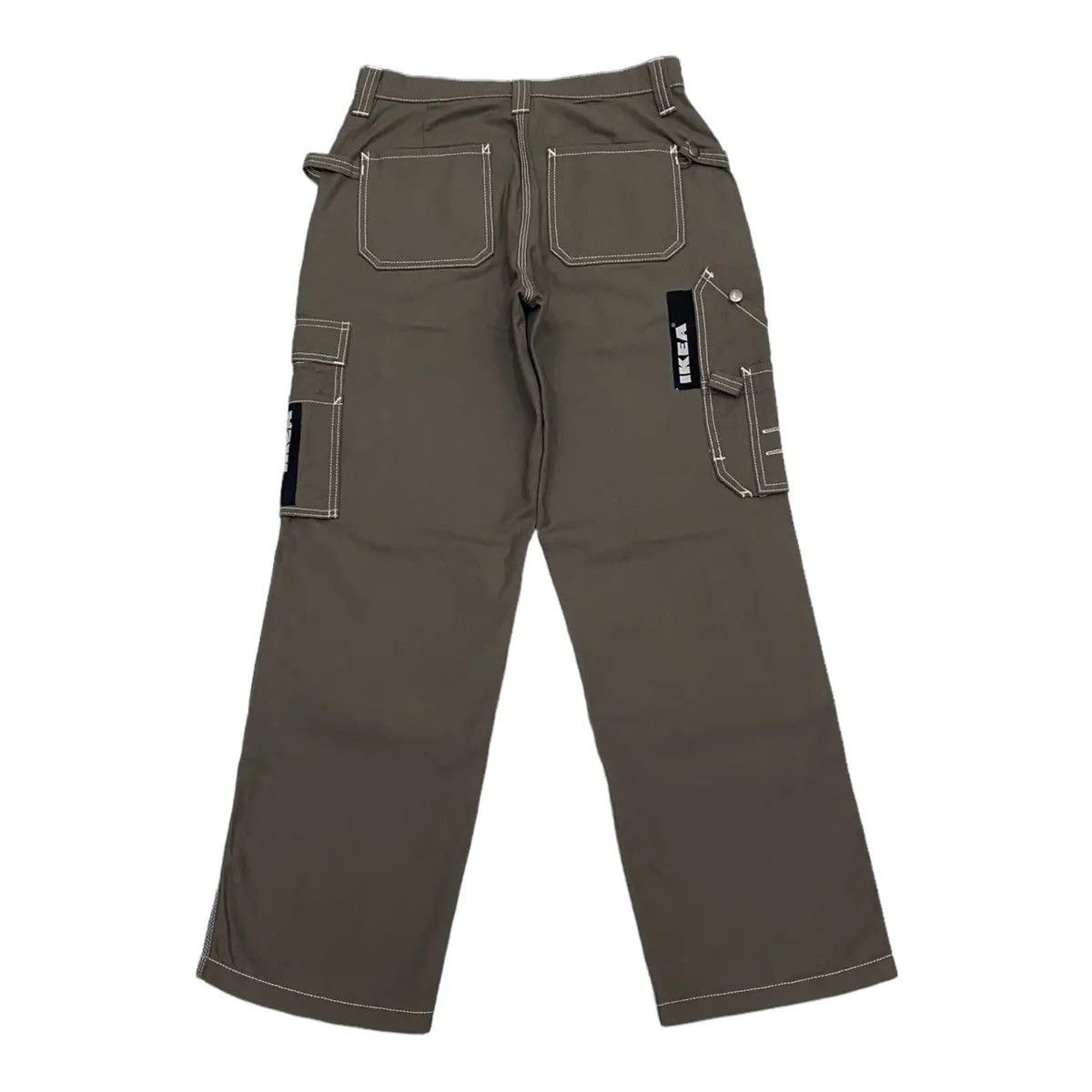 Ikea IKEA Multipocket Double Knee Baggy Cargo Pants Size US 30 / EU 46 - 5 Thumbnail