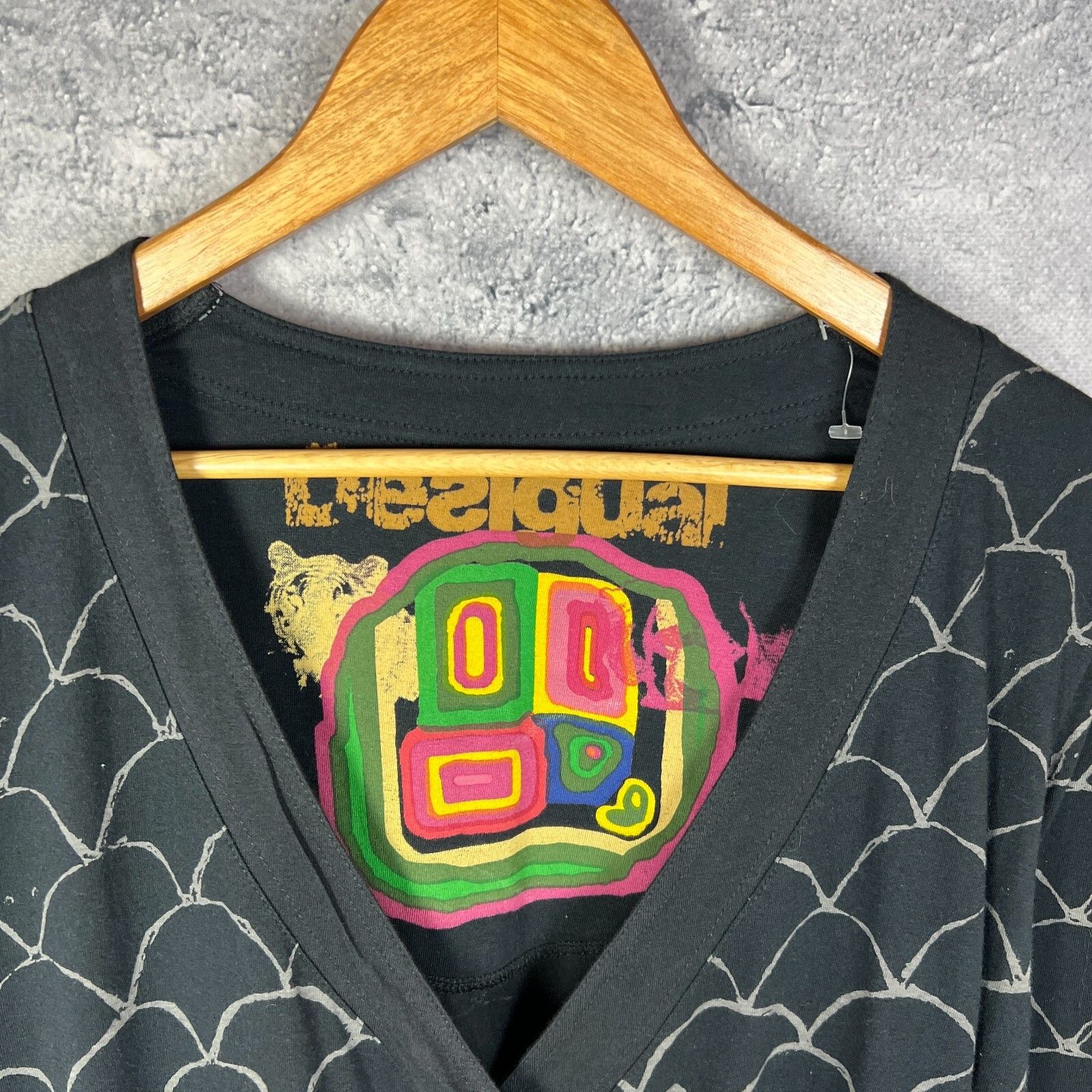 Desigual Desigual Dress Women's Size XL Multicolor Long Sleeve` Size XL / US 12-14 / IT 48-50 - 4 Thumbnail