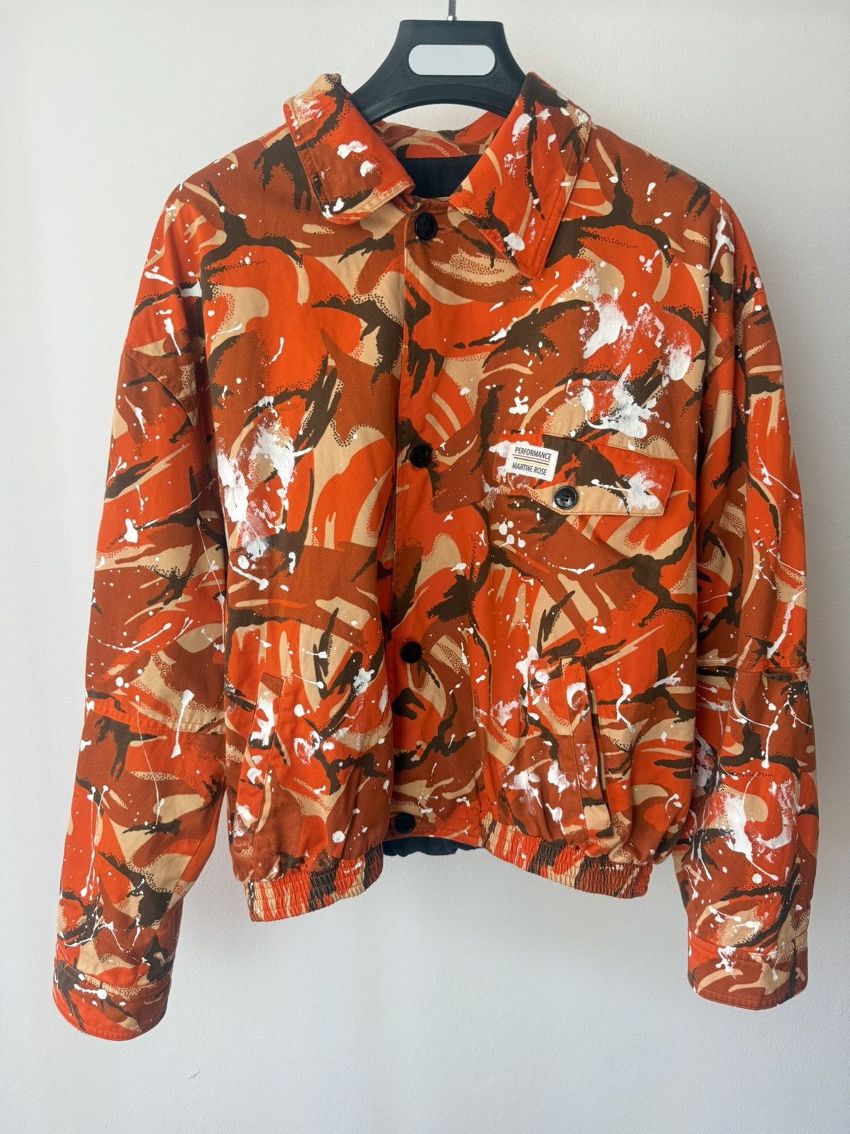 Martine Rose Camo-print bomber jacket Size 50S - 1 Thumbnail