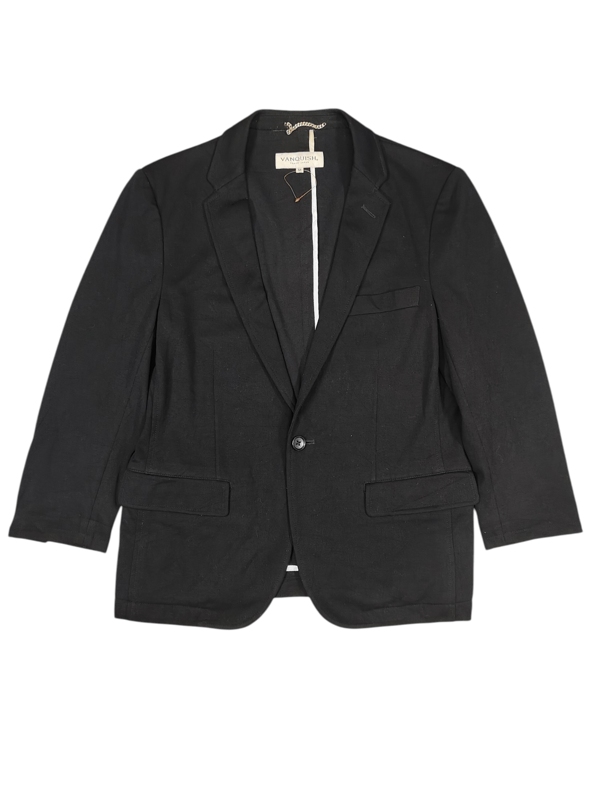 Vanquish VANQUISH Japan Sharp Minimal Tailoring Fitted Blazer Jacket Size US M / EU 48-50 / 2 - 1 Thumbnail