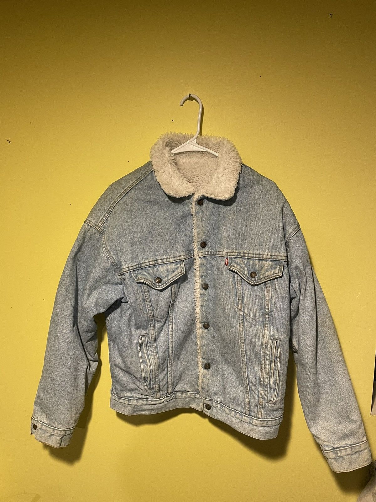 Levi's × Vintage RARE Vintage 70s-80s Levi’s Sherpa Lined Trucker Jacket Size US M / EU 48-50 / 2 - 1 Thumbnail
