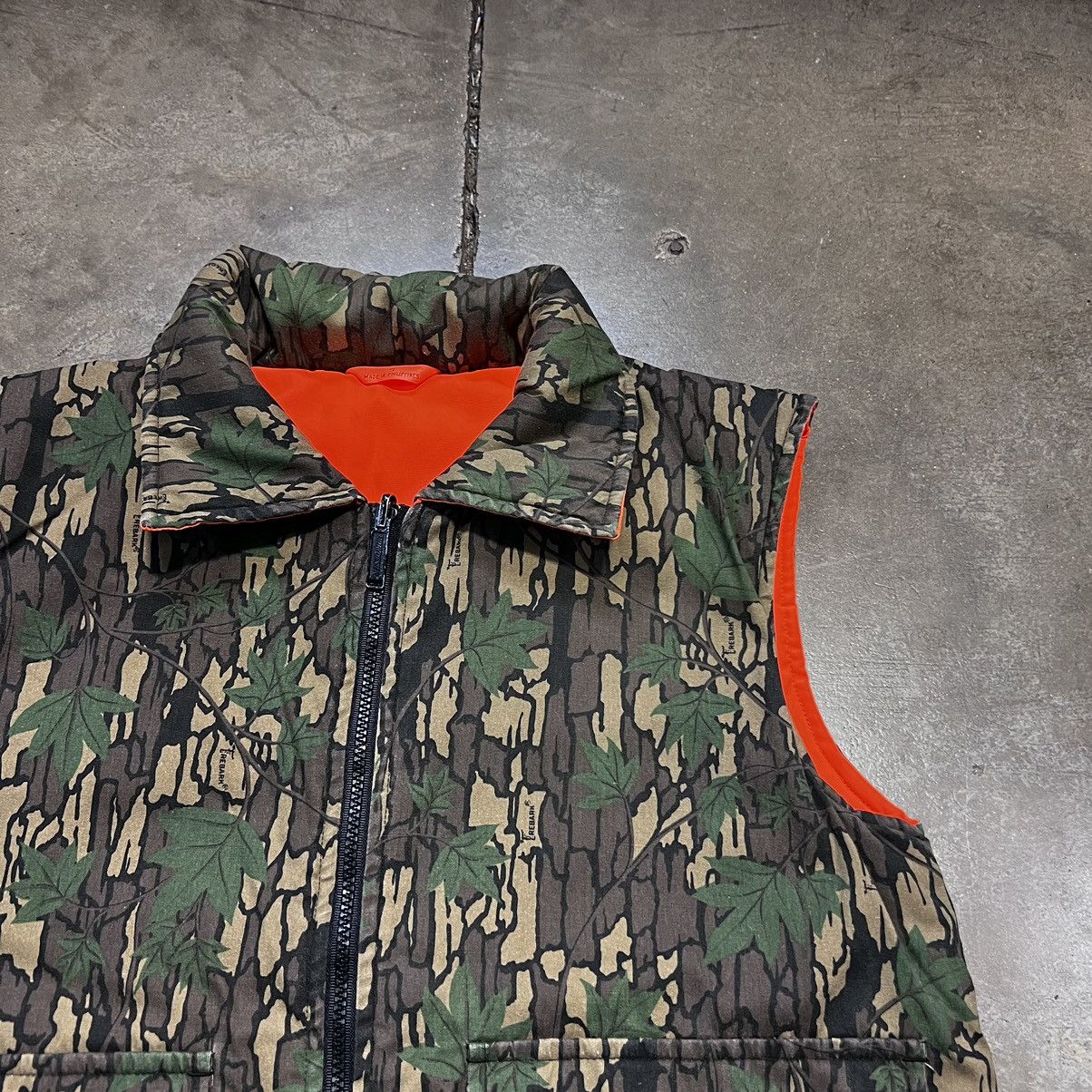 Vintage × Winchester Vintage 90s Winchester Camo Vest Trebark Reversible Hunting Size US S / EU 44-46 / 1 - 3 Thumbnail