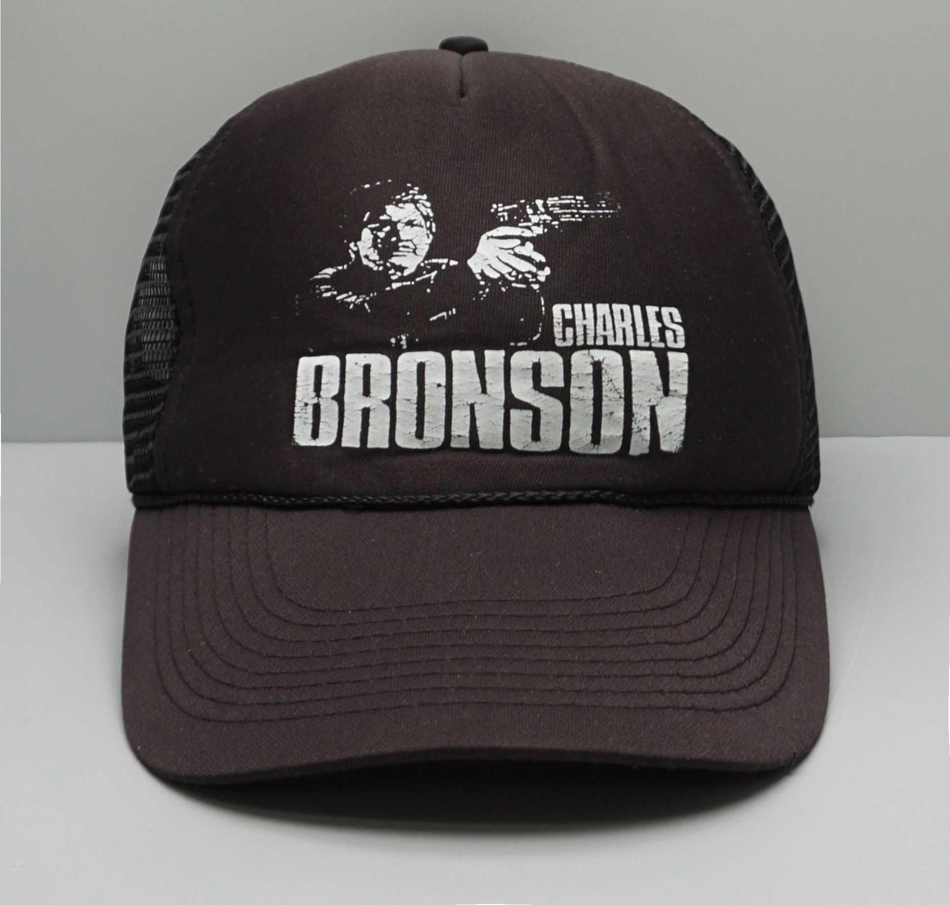 Otto × Vintage 90's Charles Bronson trucker Hat Size ONE SIZE - 1 Thumbnail