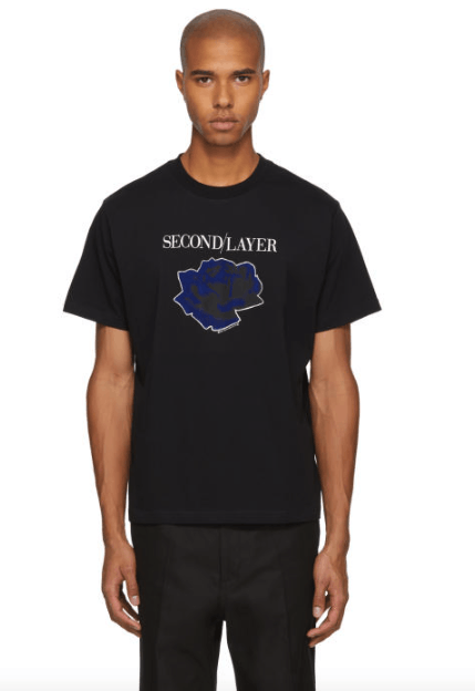 image of Secondlayer Second/layer 2017 Disconnect Tour Tee Black Size Xl, Men's