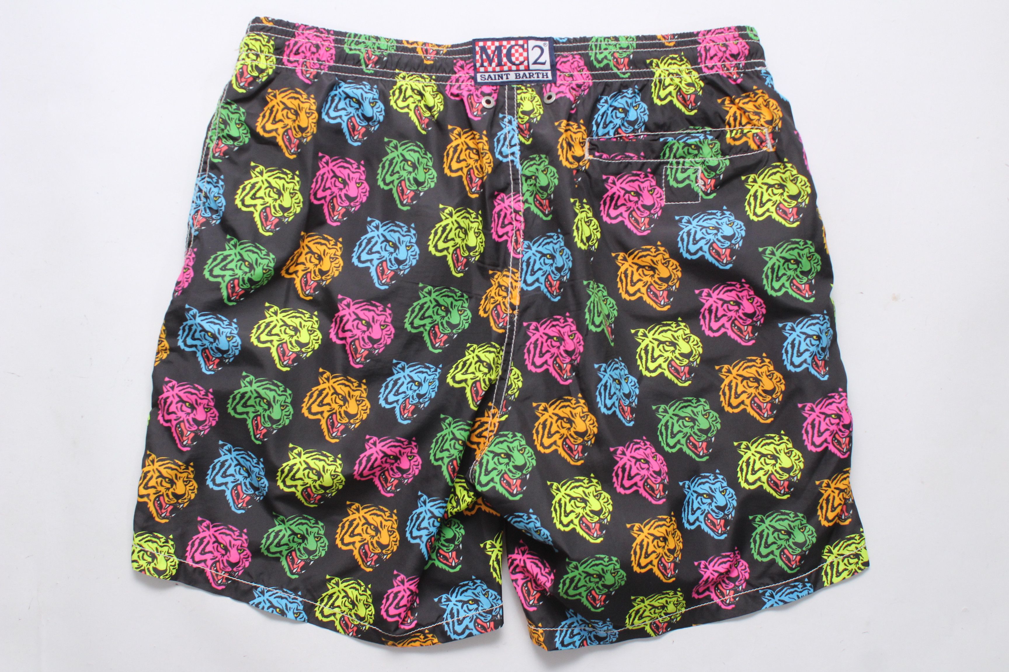 MC2 Saint Barth Mc2 Saint Barth Beach Swimming Shorts Tiger Print Size S Size US 30 / EU 46 - 6 Thumbnail