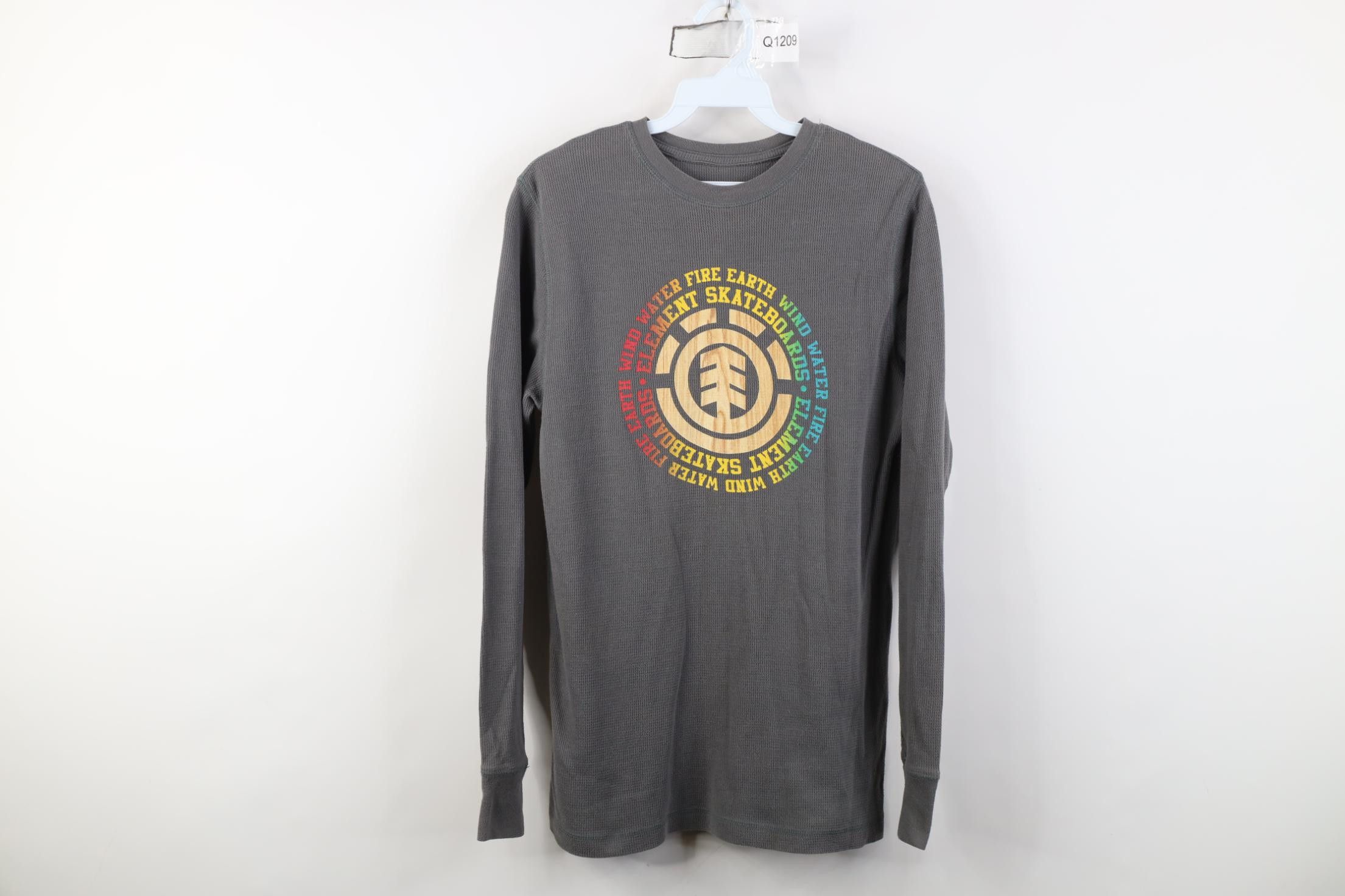Element Vintage Element Skateboards Waffle Knit Long Sleeve T-Shirt Size US M / EU 48-50 / 2 - 1 Thumbnail