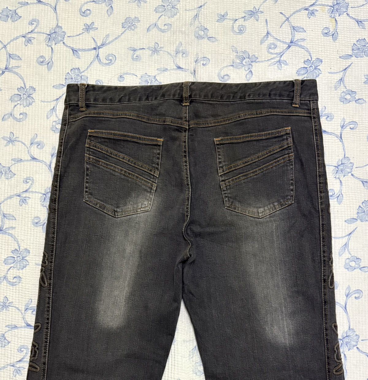 Japanese Brand Japanese Browdwin Flared Jeans Streetwear Denim Size US 37 - 11 Thumbnail