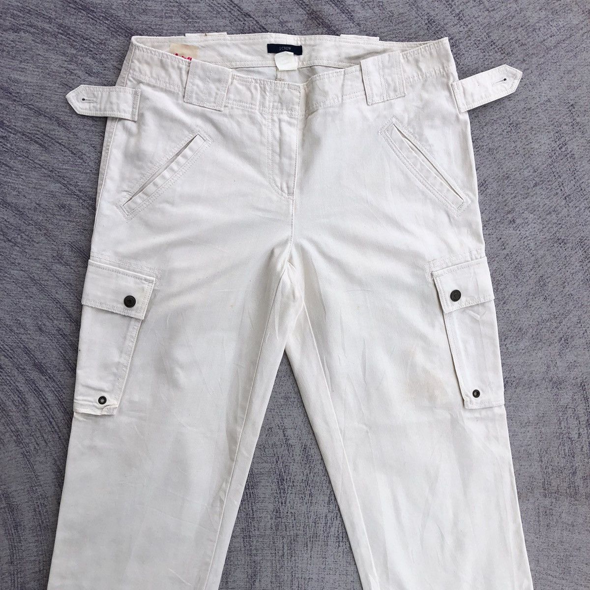 J.Crew Cargo Pants J.Crew White Multipocket Tactical pants Size US 30 / EU 46 - 2 Thumbnail