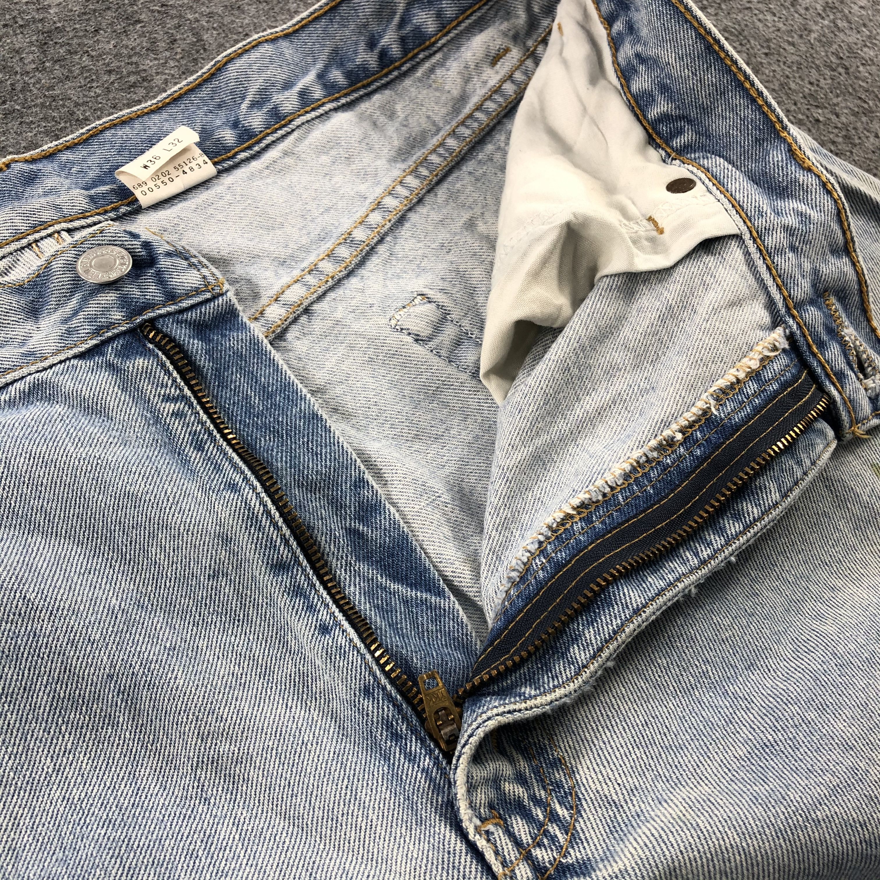 Levi's × Vintage 90s Vintage Light Wash Levis 550 Jeans-JM1708 Size US 35 - 10 Thumbnail