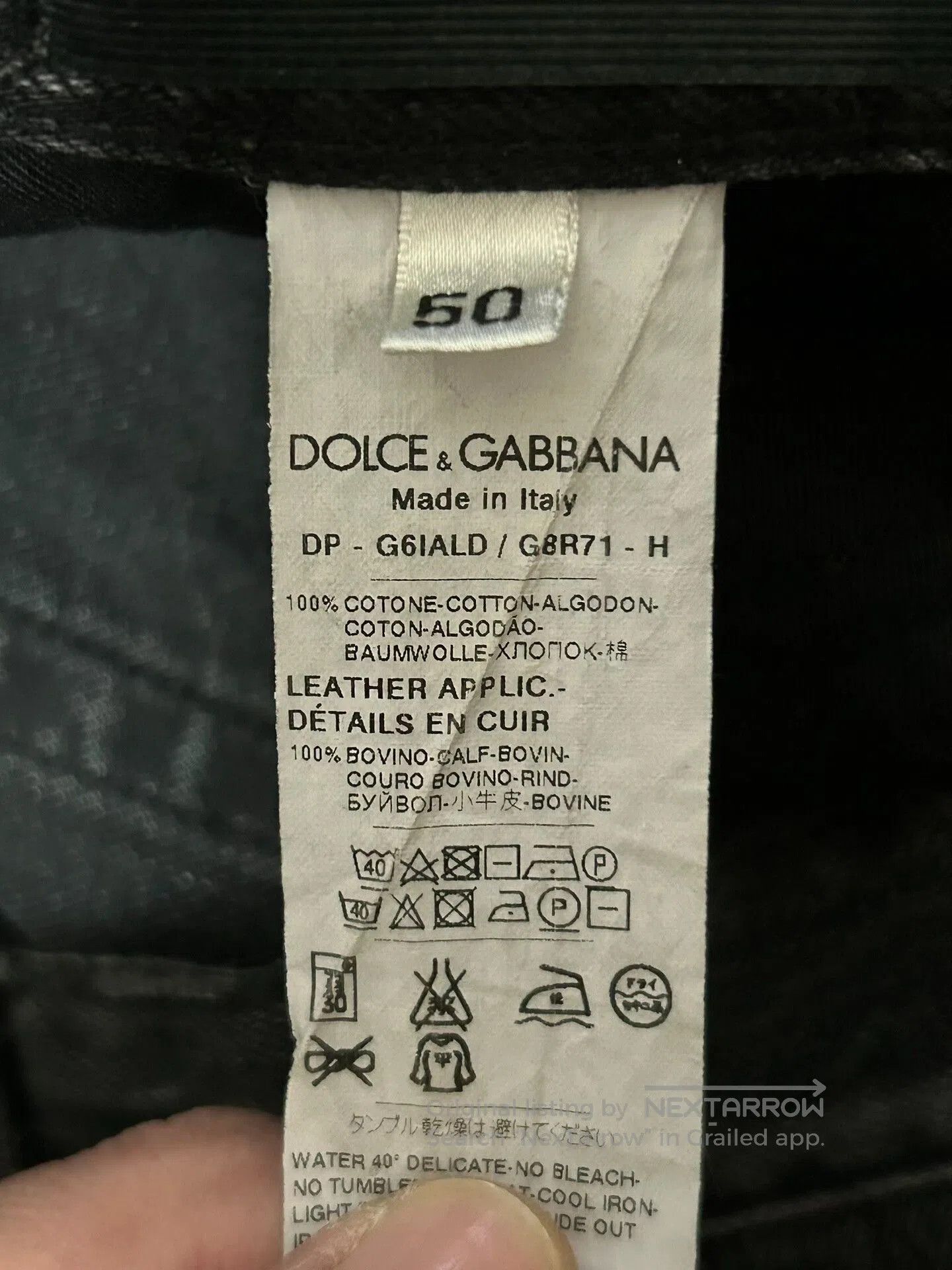 Dolce & Gabbana Distressed Gray Jeans.