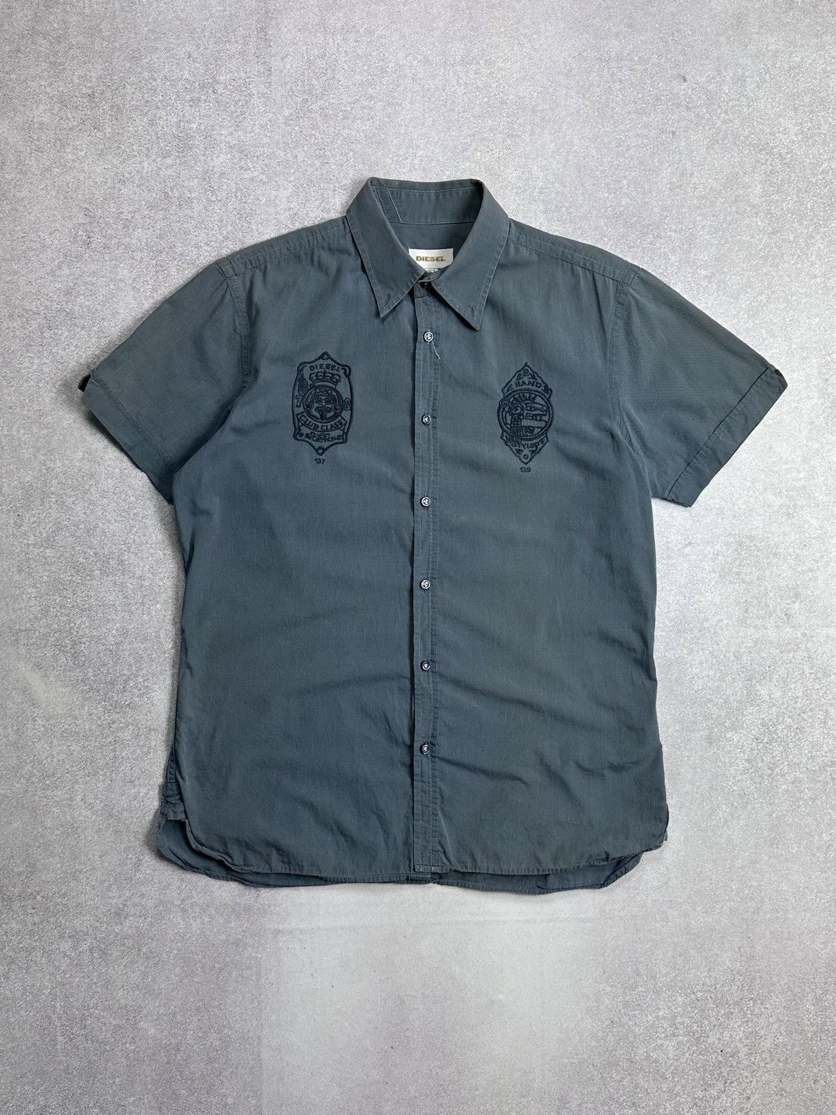 Diesel Vintage Diesel Highest Grades Grunge Y2K Shirt l Size US L / EU 52-54 / 3 - 3 Thumbnail