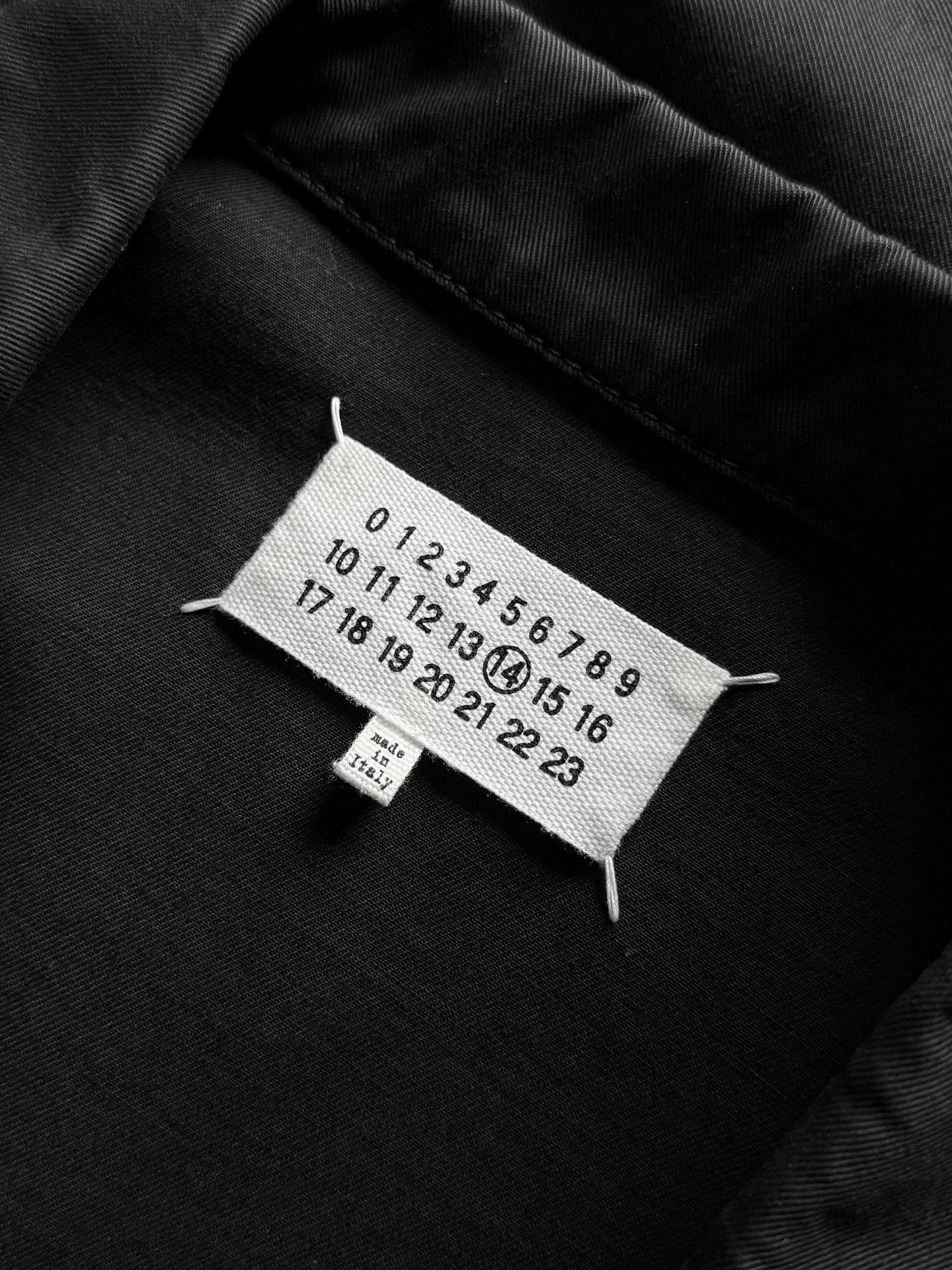 Maison Margiela Maison Margiela 19SS Frayed Denim Jkt 41 Black Size US L / EU 52-54 / 3 - 6 Thumbnail
