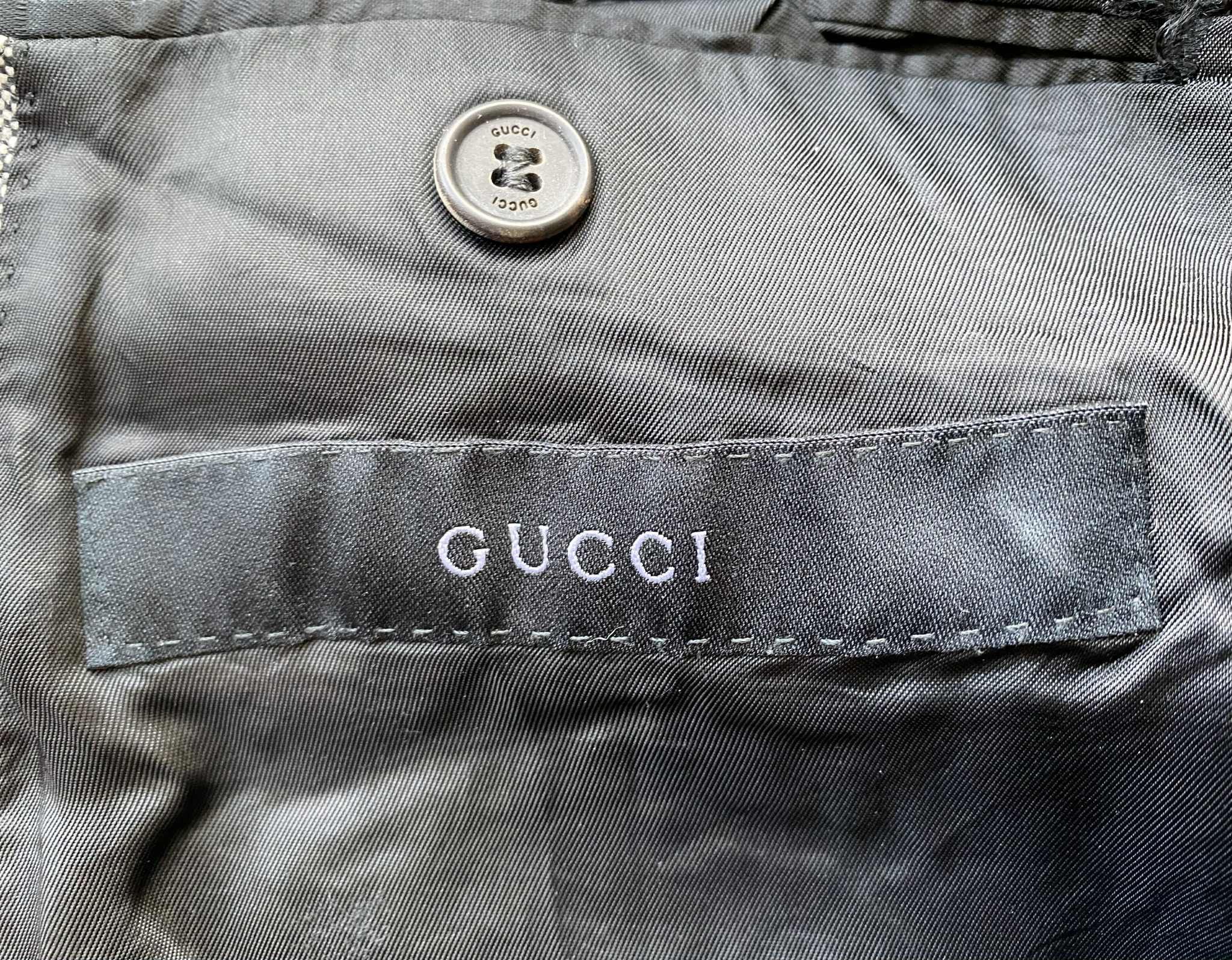 Gucci Gucci Mens Blazer Official Viscose Lana Wool Size M Size 38R - 7 Thumbnail