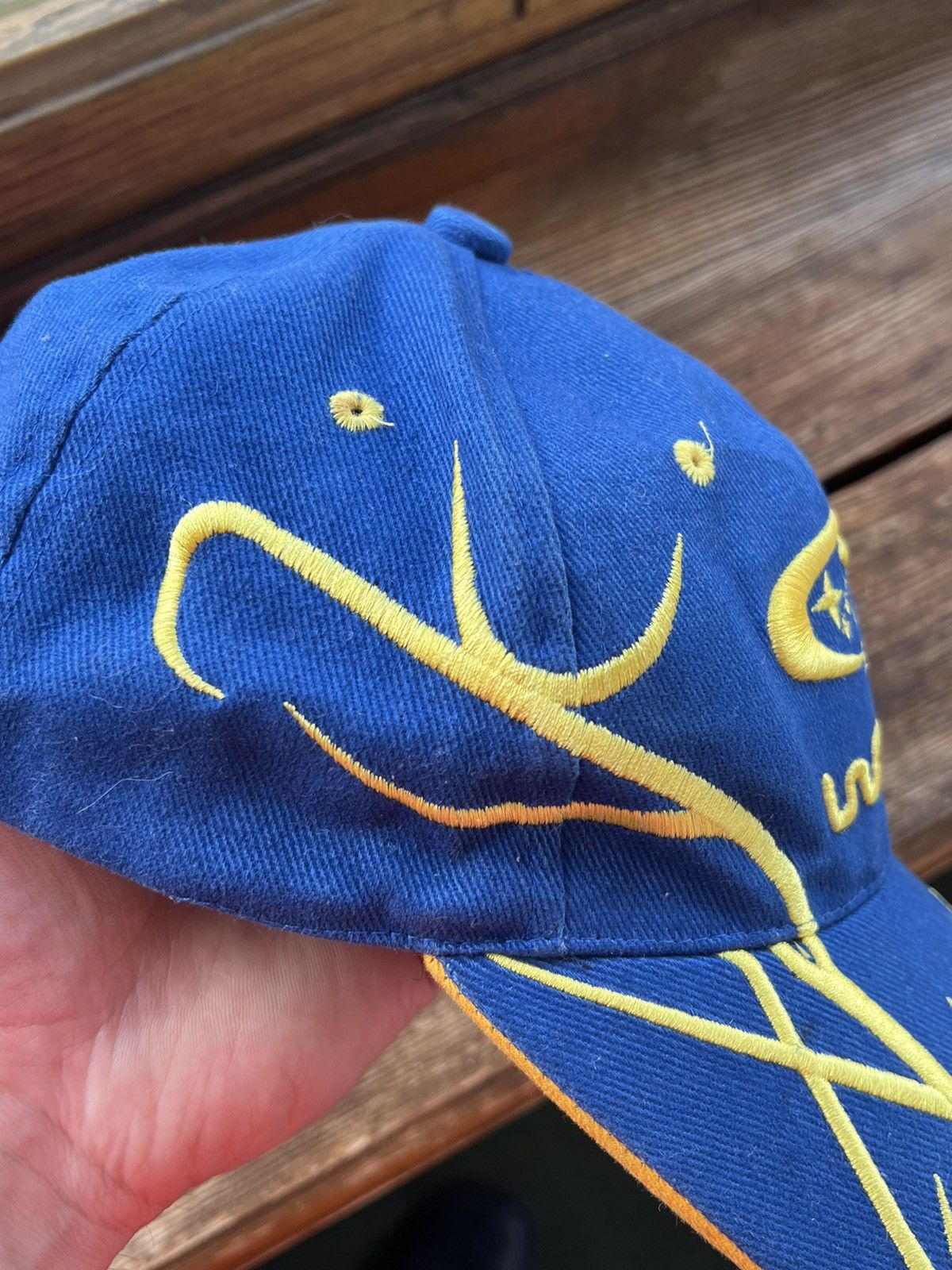 Hat Club Vintage Subaru flame racing cap WRC Size ONE SIZE - 12 Thumbnail