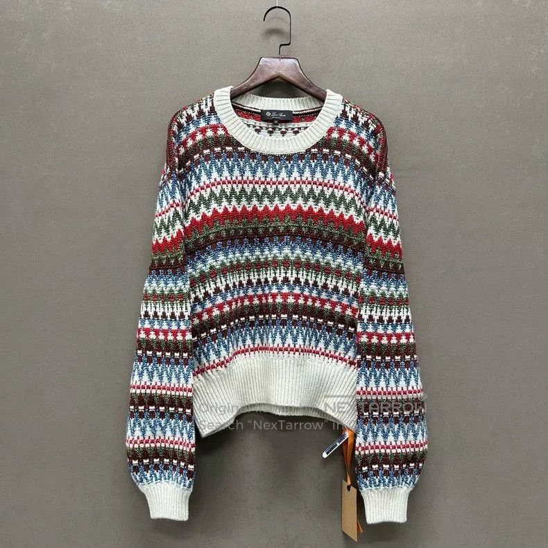 Loro Piana Loro Piana Christmas Fair Isle Sweater. Size US M / EU 48-50 / 2 - 1 Thumbnail