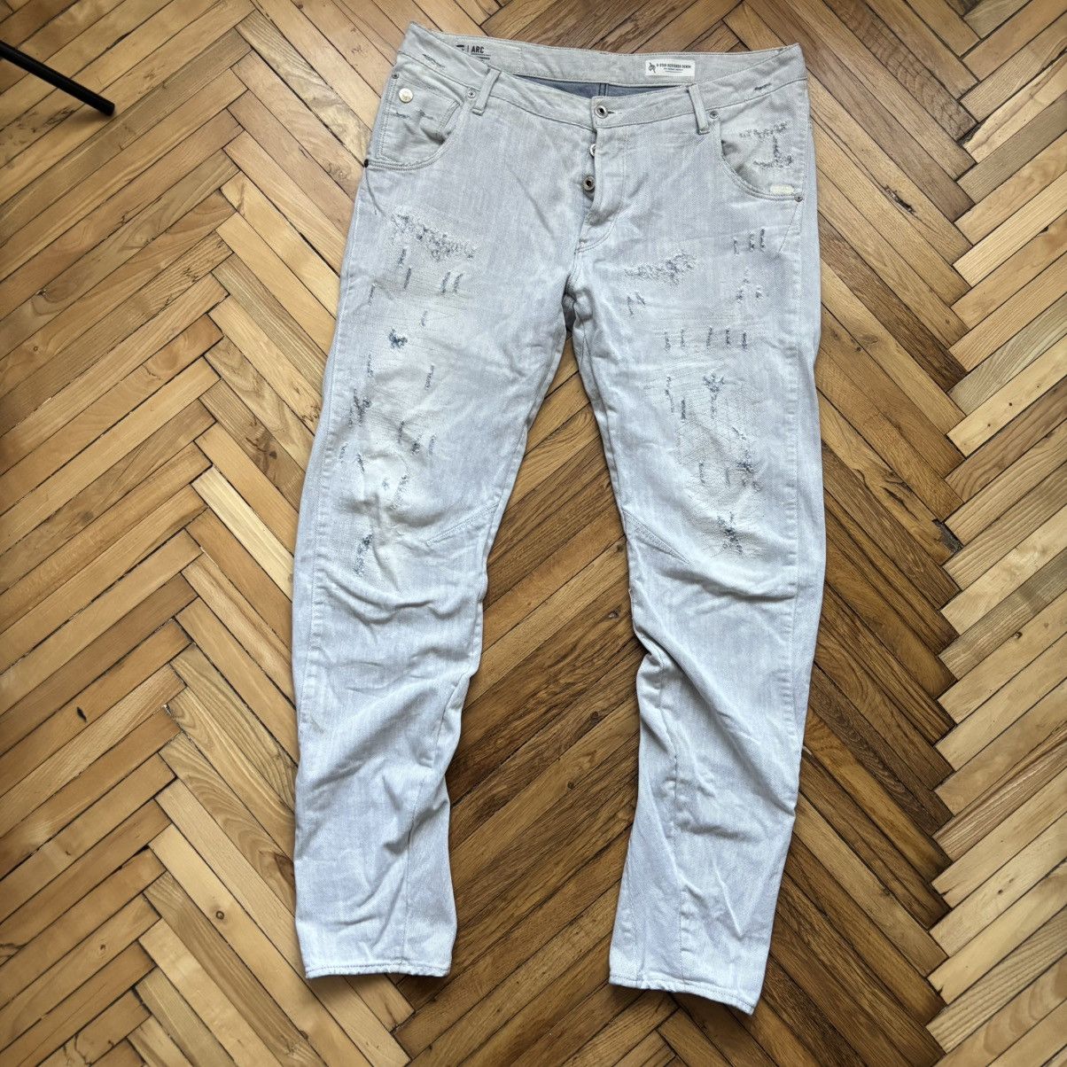 G-Star × Hysteric Glamour G-Star Raw Arc 3D Tapered Restored Denim Jeans Japan Style Size US 35 - 1 Thumbnail