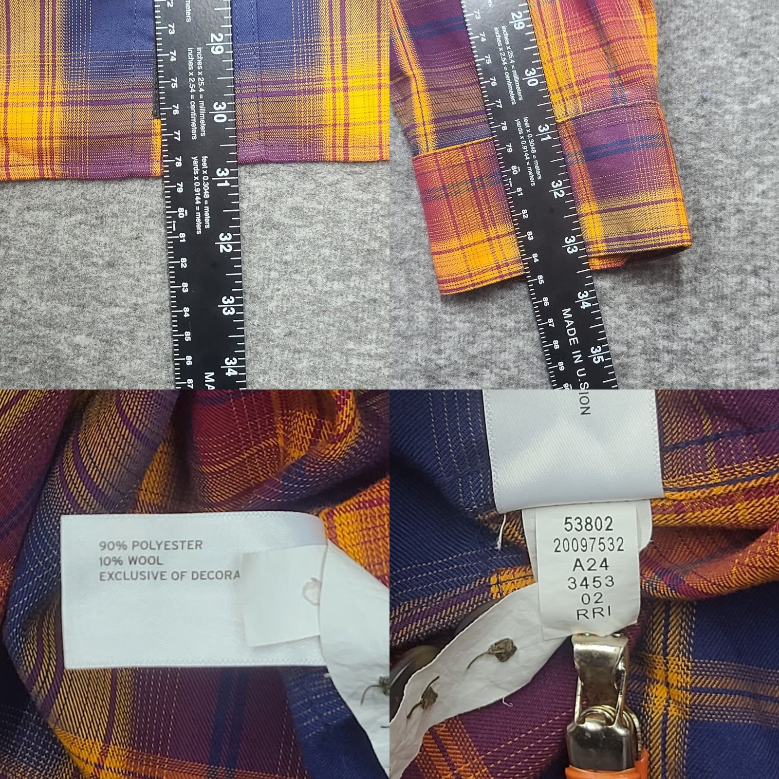 Vintage Duluth Alaskan Hardgear Plaid Shirt L Wool Blend Untucked Button-Up Men Regular Vintage: No Size US L / EU 52-54 / 3 - 8 Thumbnail