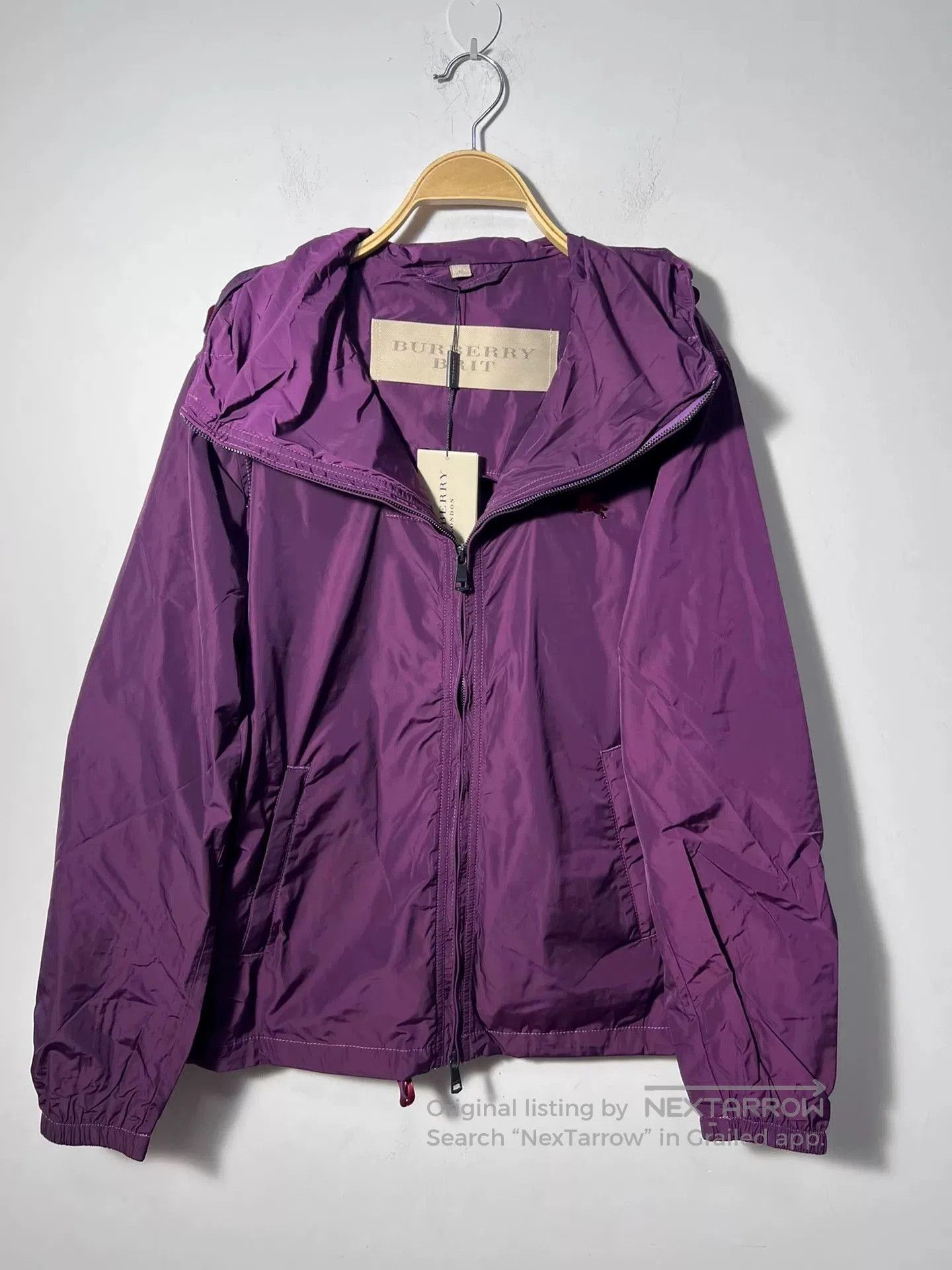 Burberry Burberry Men's Purple Jacket. Size US M / EU 48-50 / 2 - 7 Thumbnail