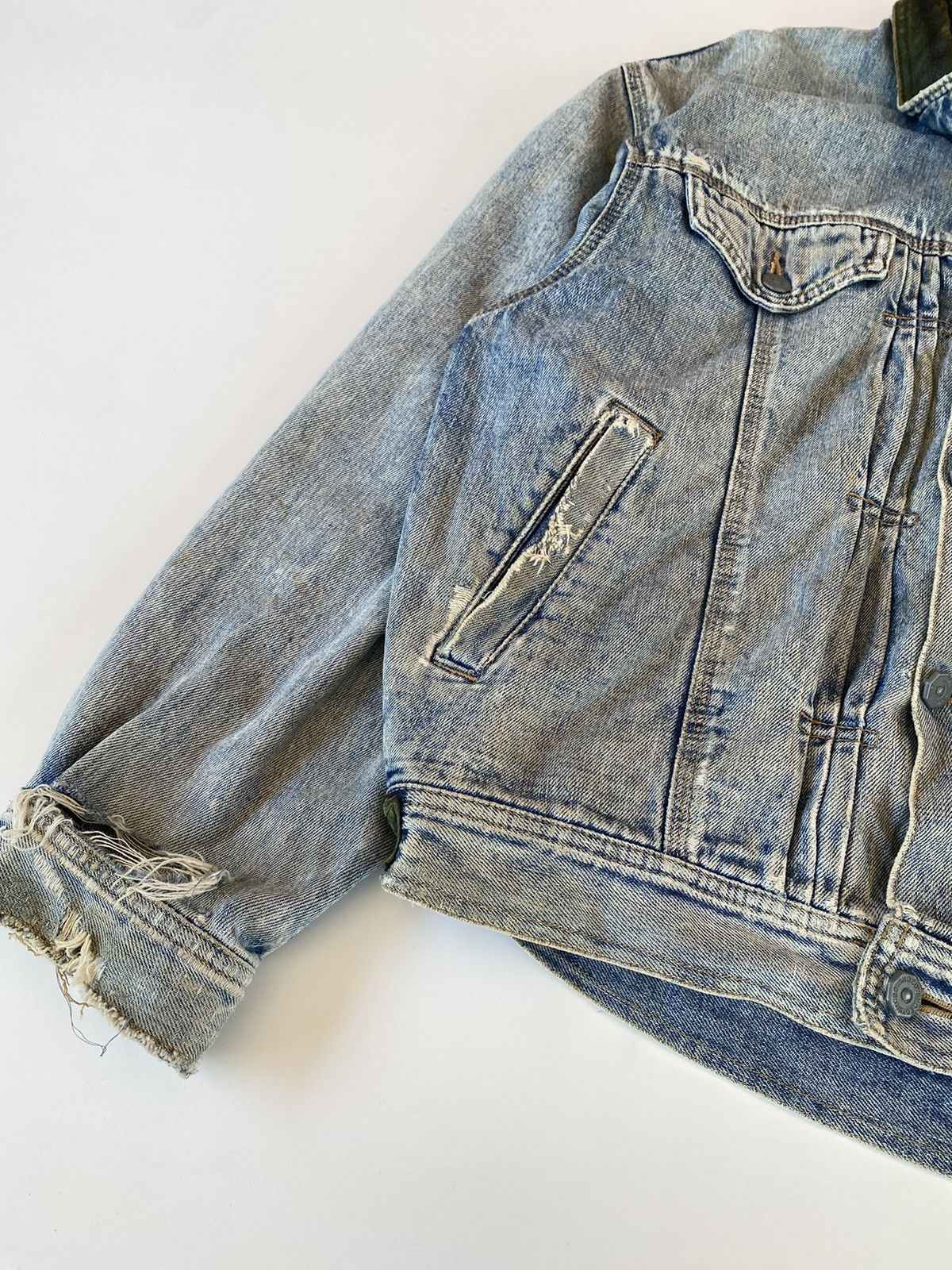 Edwin × Vintage Vintage Edwin Denim Distressed Size US L / EU 52-54 / 3 - 9 Thumbnail