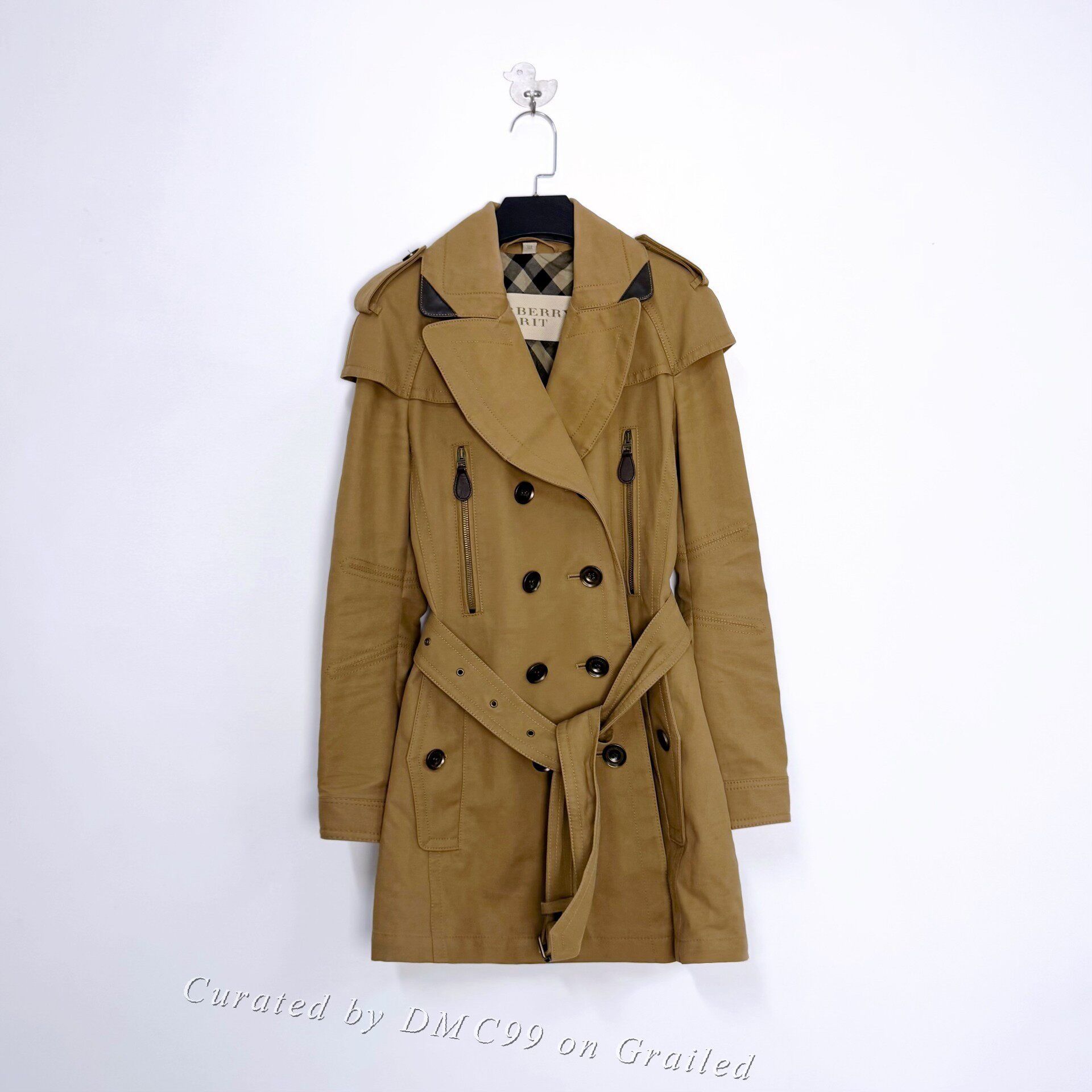 Burberry Burberry Double-Breasted Trench Coat Size XS / US 0-2 / IT 36-38 - 1 Thumbnail