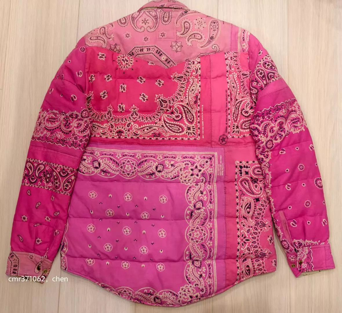 Visvim visvim 14 ICT Kerchief Down Jkt Pink 3 1-2 Kofu Rare Size US L / EU 52-54 / 3 - 5 Thumbnail