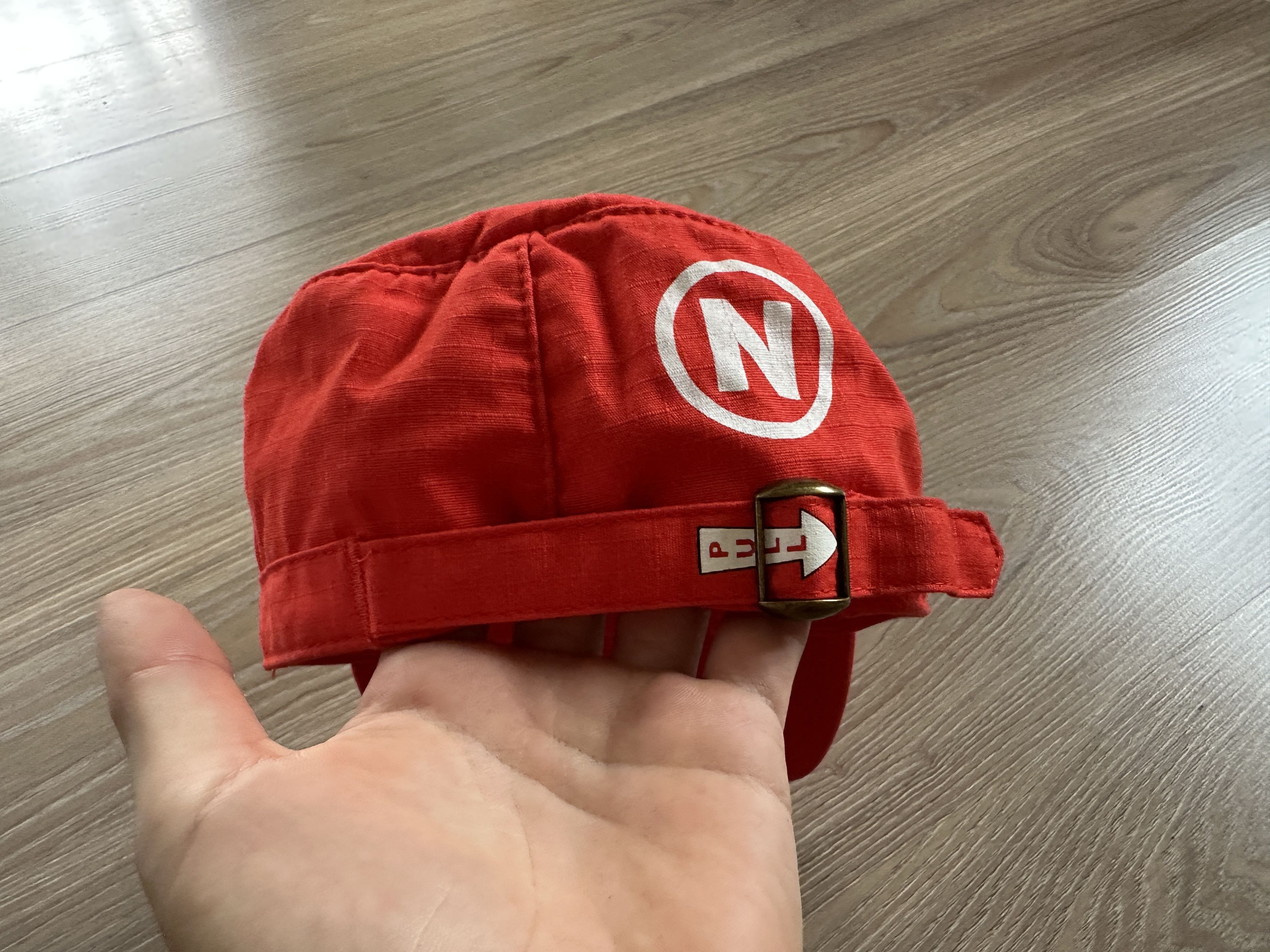 Ferrari × Vintage Vintage Ferrari Gear V8 Red Baseball Cap Size ONE SIZE - 5 Thumbnail