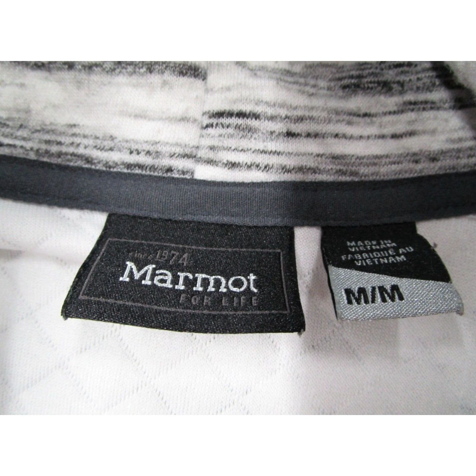 Marmot Marmot Womens Medium Gray Cowl Quilted Annie Pullover Thumbholes Sweatshirt Size M / US 6-8 / IT 42-44 - 3 Thumbnail
