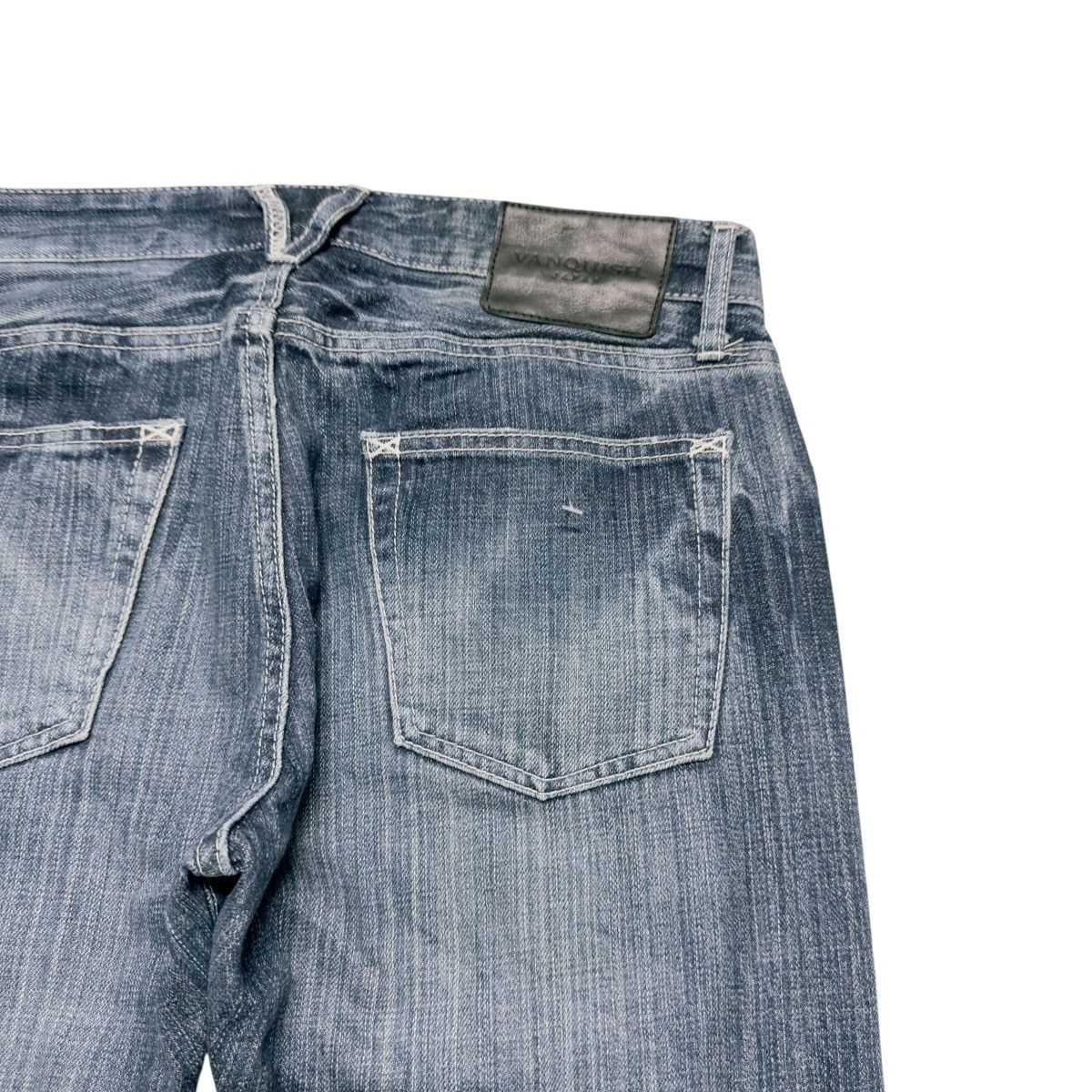 Vanquish Vintage Vanquish Denim Biker Jeans Balmain Size US 30 / EU 46 - 12 Thumbnail