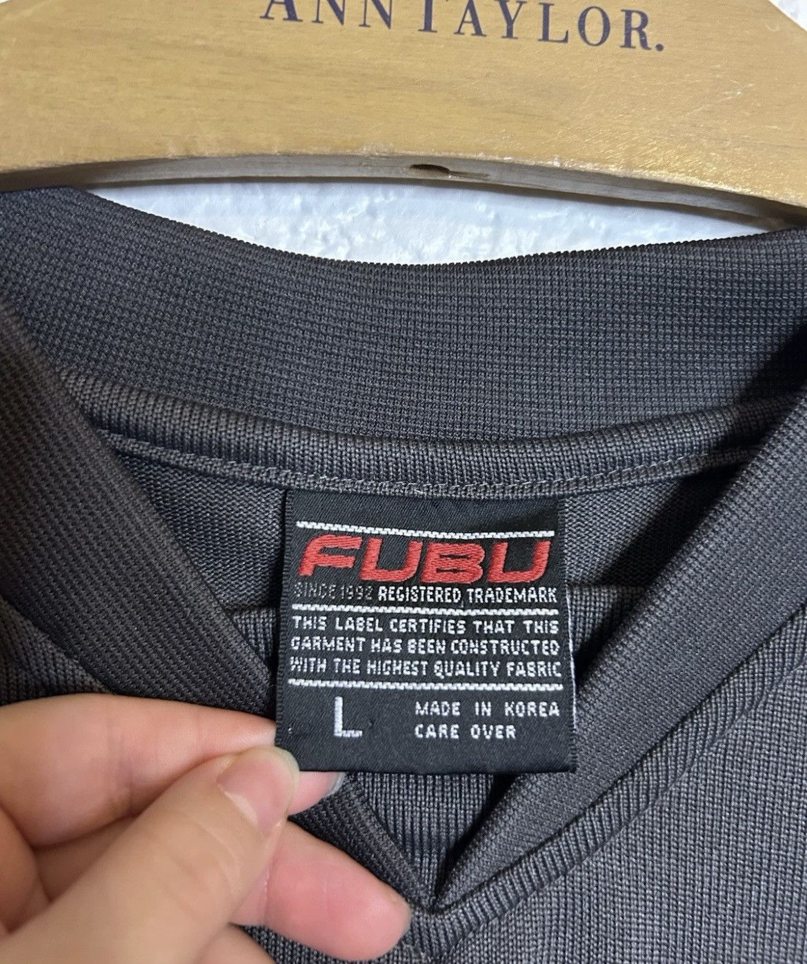 Fubu VTG FUBU Official Grey Red Y2K Football Jersey Men Large Size US L / EU 52-54 / 3 - 3 Thumbnail
