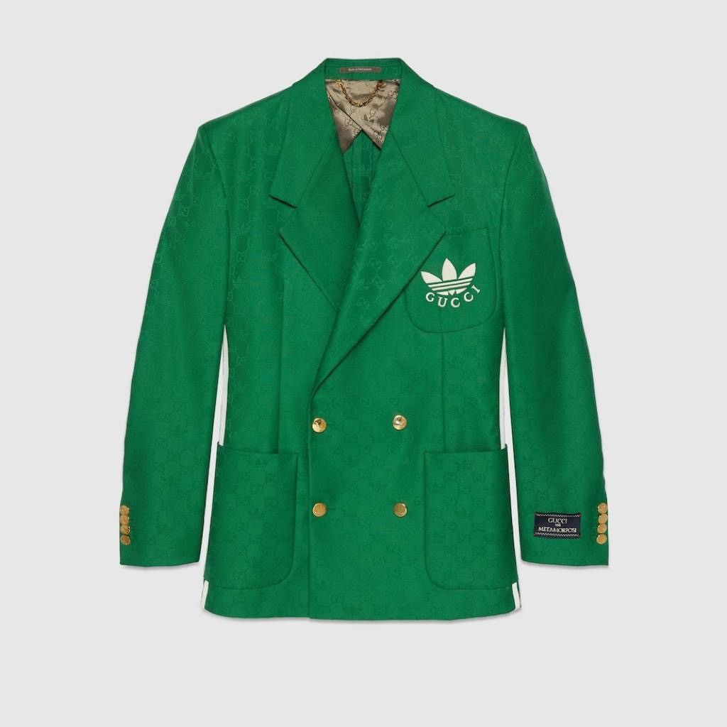 Adidas × Gucci Adidas x Gucci Jacquard Formal Jacket Blazer Size US M / EU 48-50 / 2 - 3 Thumbnail