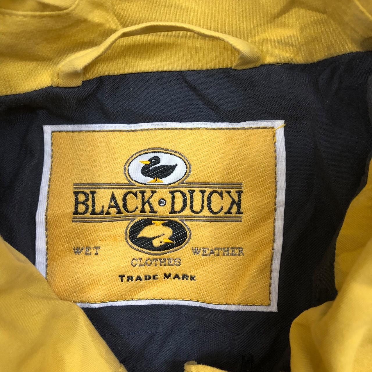 Other Vintage BLACK DUCK Water Repellent Trench Coat Parka Jacket Size XL / US 12-14 / IT 48-50 - 5 Thumbnail