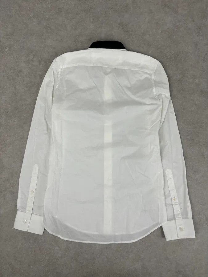 Maison Margiela Maison Margiela H&M White Trompe L’oeil Tie Shirt Size US XS / EU 42 / 0 - 5 Thumbnail