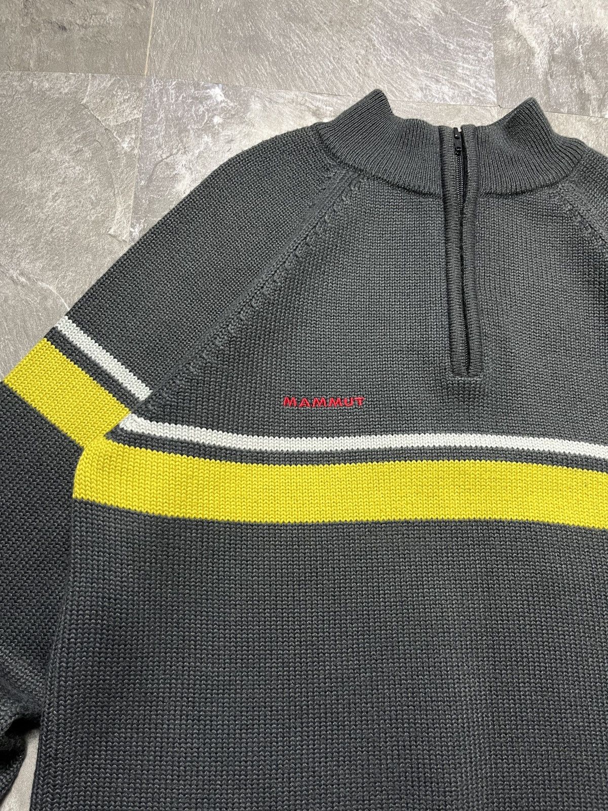 Mammut Mammut Vintage 90s 1/4 1/3 Zip Knitter Sweater Gorpcore Size US L / EU 52-54 / 3 - 2 Thumbnail