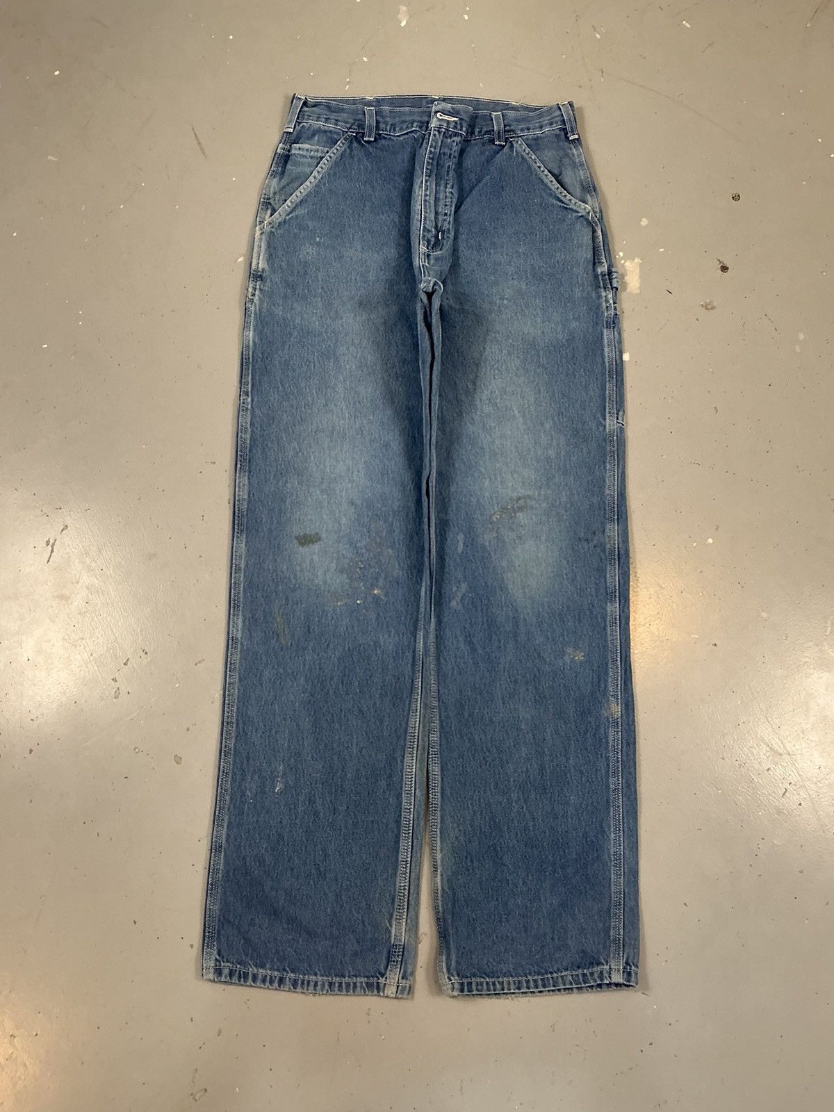 Carhartt × Vintage Vintage Carhartt B13 DST carpenter denim Size US 33 - 1 Thumbnail
