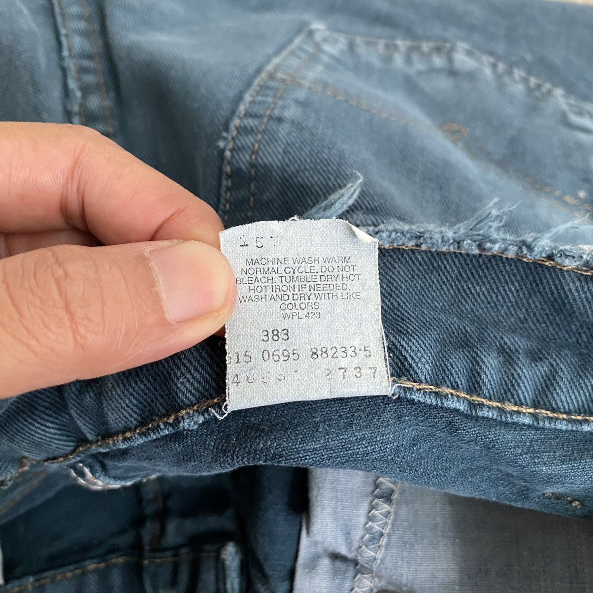 Levi's Vintage 1995 Levis 550 Orange Tab Faded Green Baggy Jeans Size US 32 / EU 48 - 16 Thumbnail