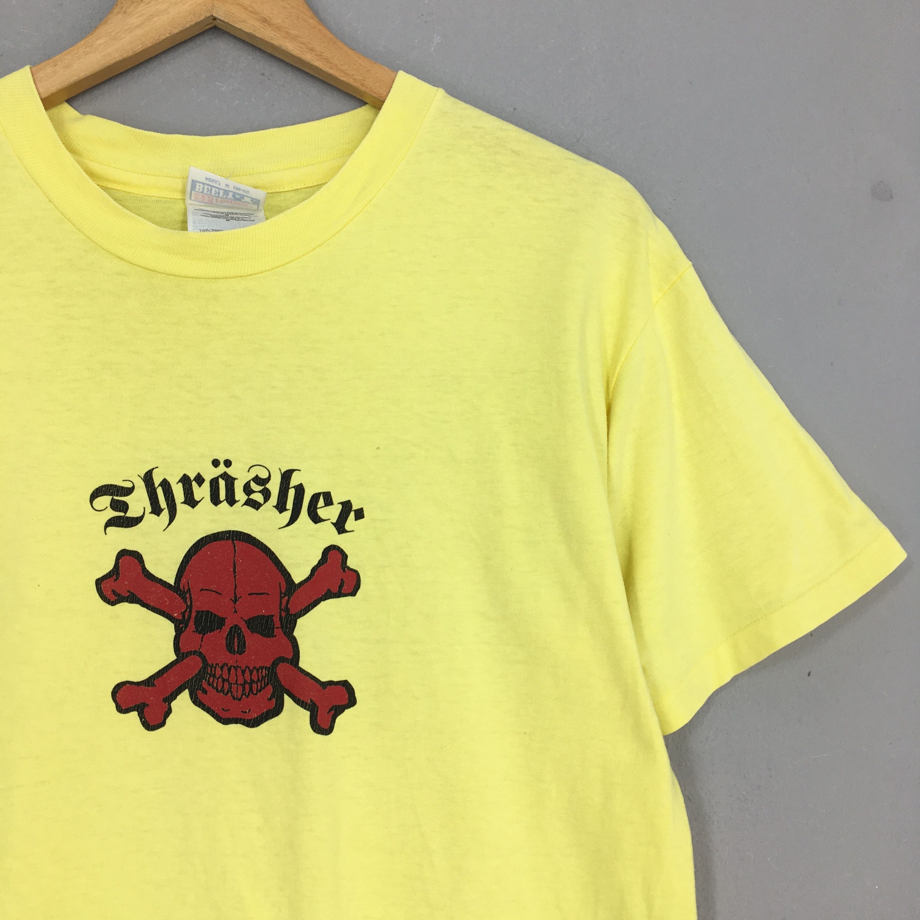 Thrasher Vintage Thrasher Magazine Bones Skull Skater T shirt Medium Size US M / EU 48-50 / 2 - 2 Thumbnail