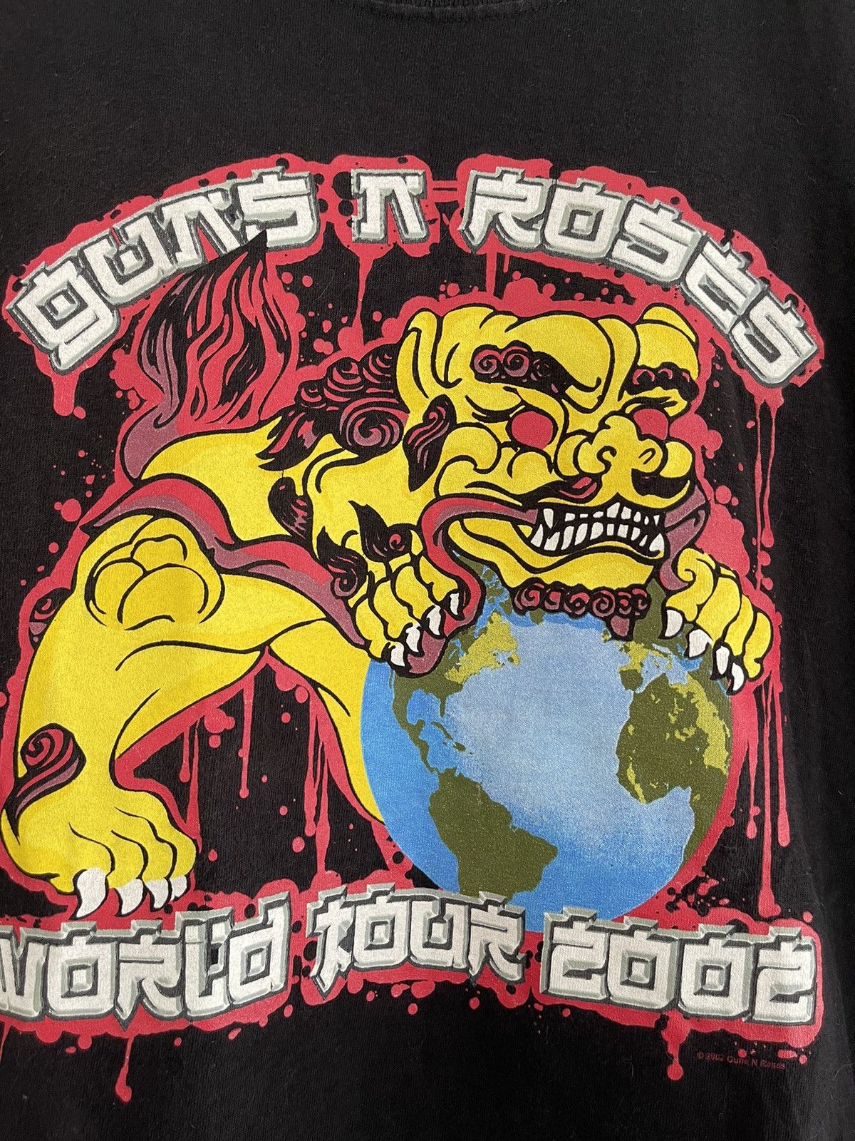 Band Tees × Vintage Vintage 2002 Guns n Roses World Tour 2002 Size US M / EU 48-50 / 2 - 3 Thumbnail