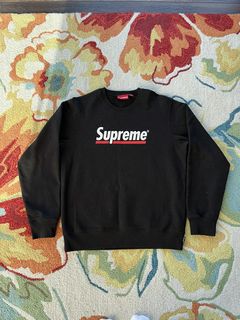 Supreme Underline Crewneck | Grailed