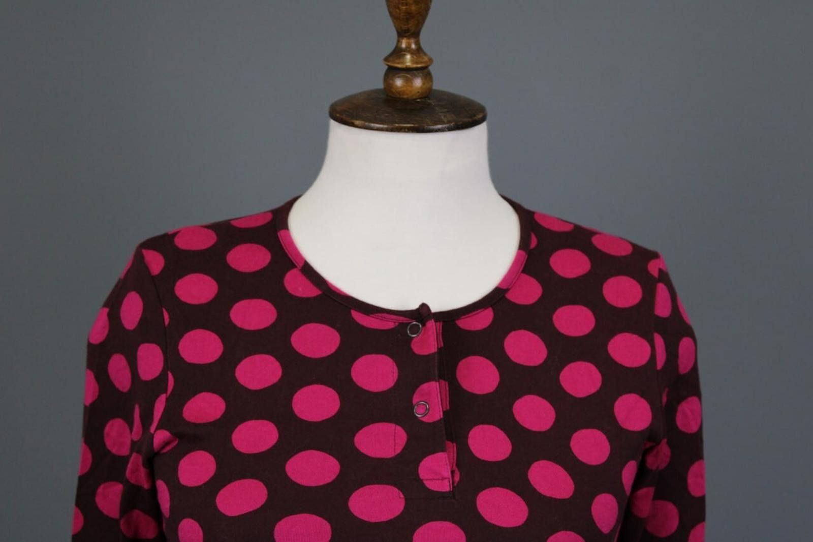 Marimekko Marimekko Mika Piirainen Multicolor Dotted Shirt Size M Size M / US 6-8 / IT 42-44 - 2 Thumbnail