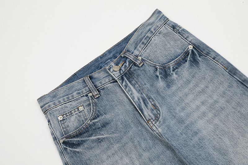 Vintage American washed high-street light blue cleanfit jeans Size US 32 / EU 48 - 3 Thumbnail