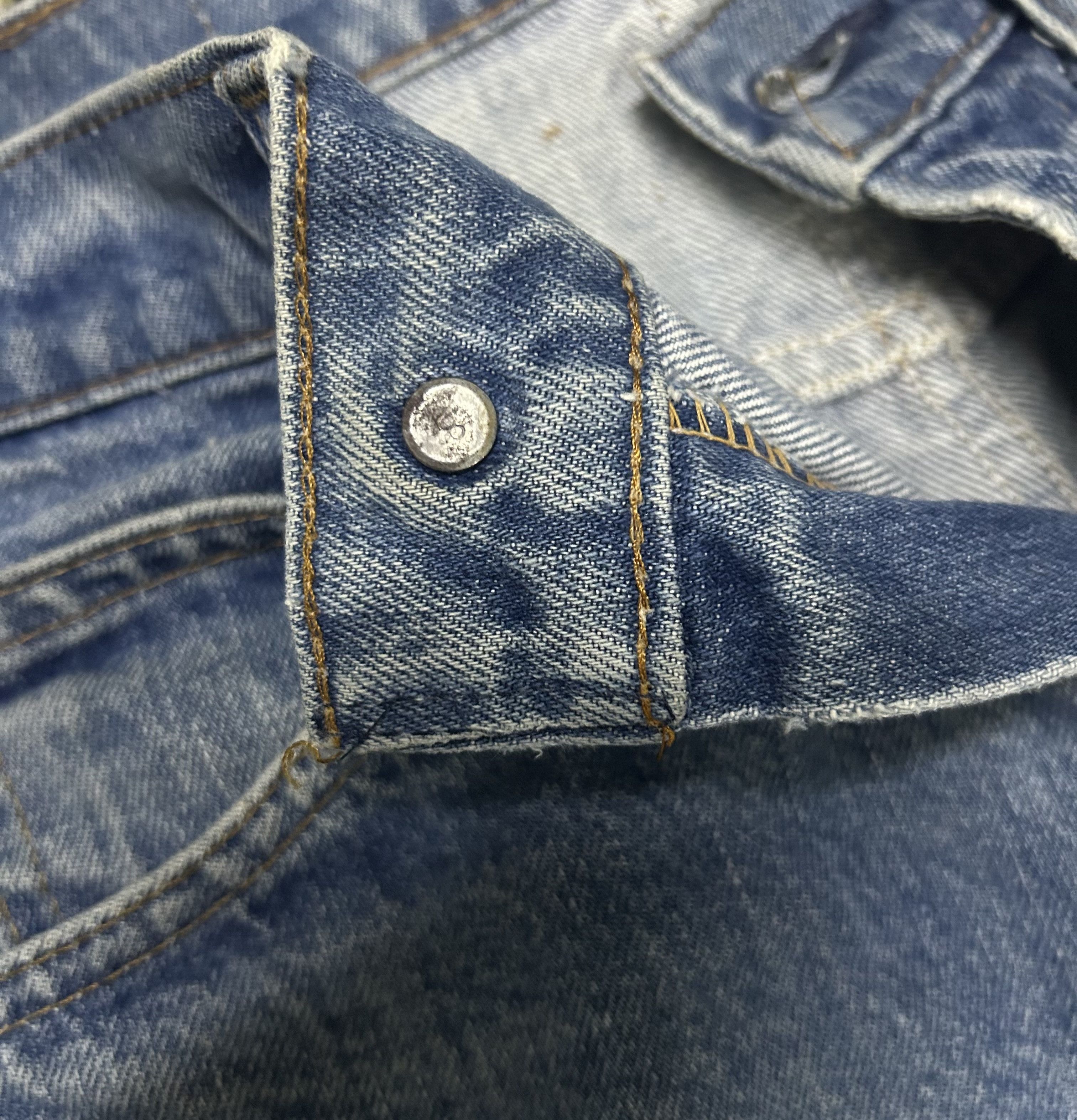 Levi's Made & Crafted Flare 70s LEVIS 517 f STAMP BUTTON 8 DISTRESSED BOOT CUT Size US 31 - 8 Thumbnail