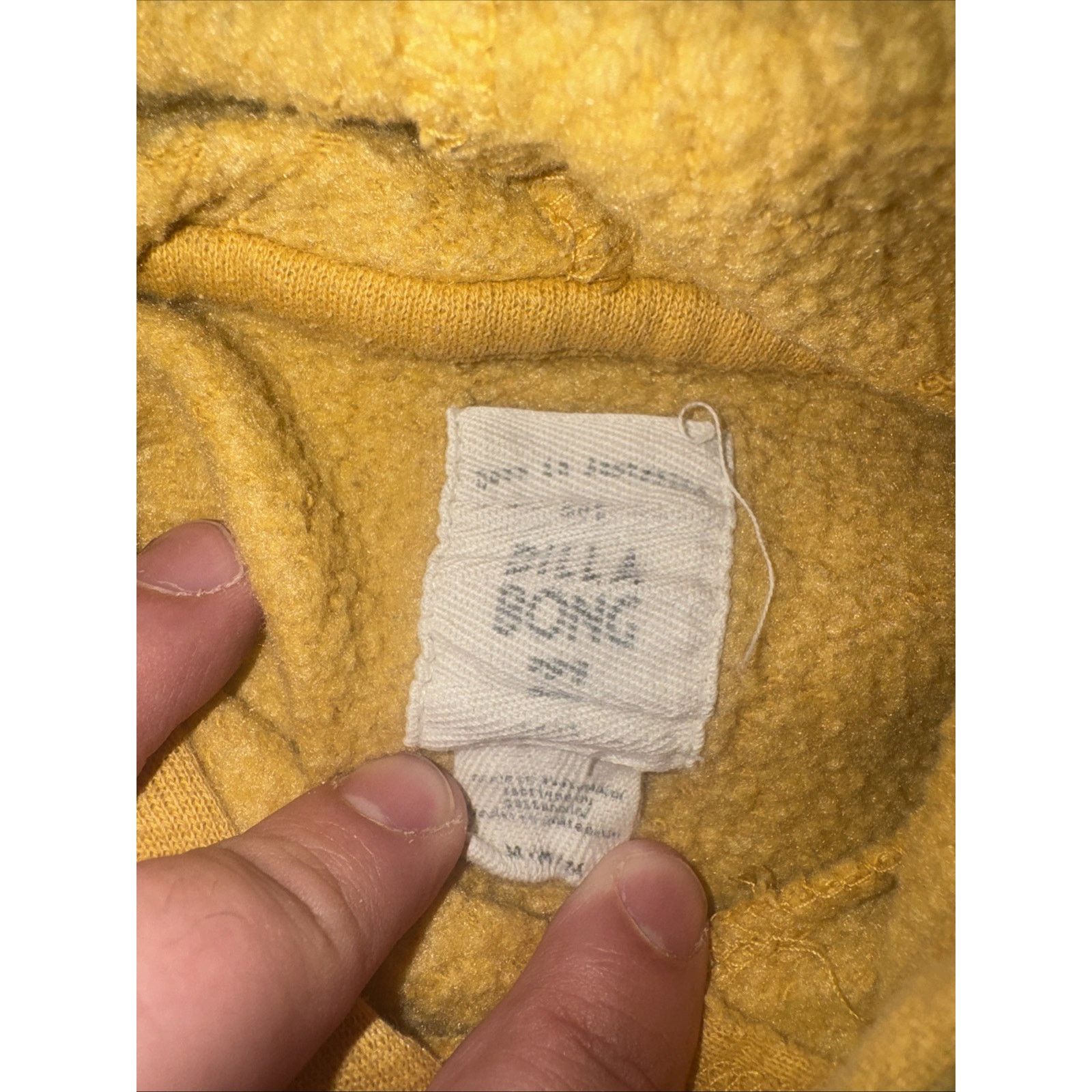 Billabong Youth Billabong Hoodie Yellow Medium 15x19 Surfing Beach Size US M / EU 48-50 / 2 - 6 Thumbnail