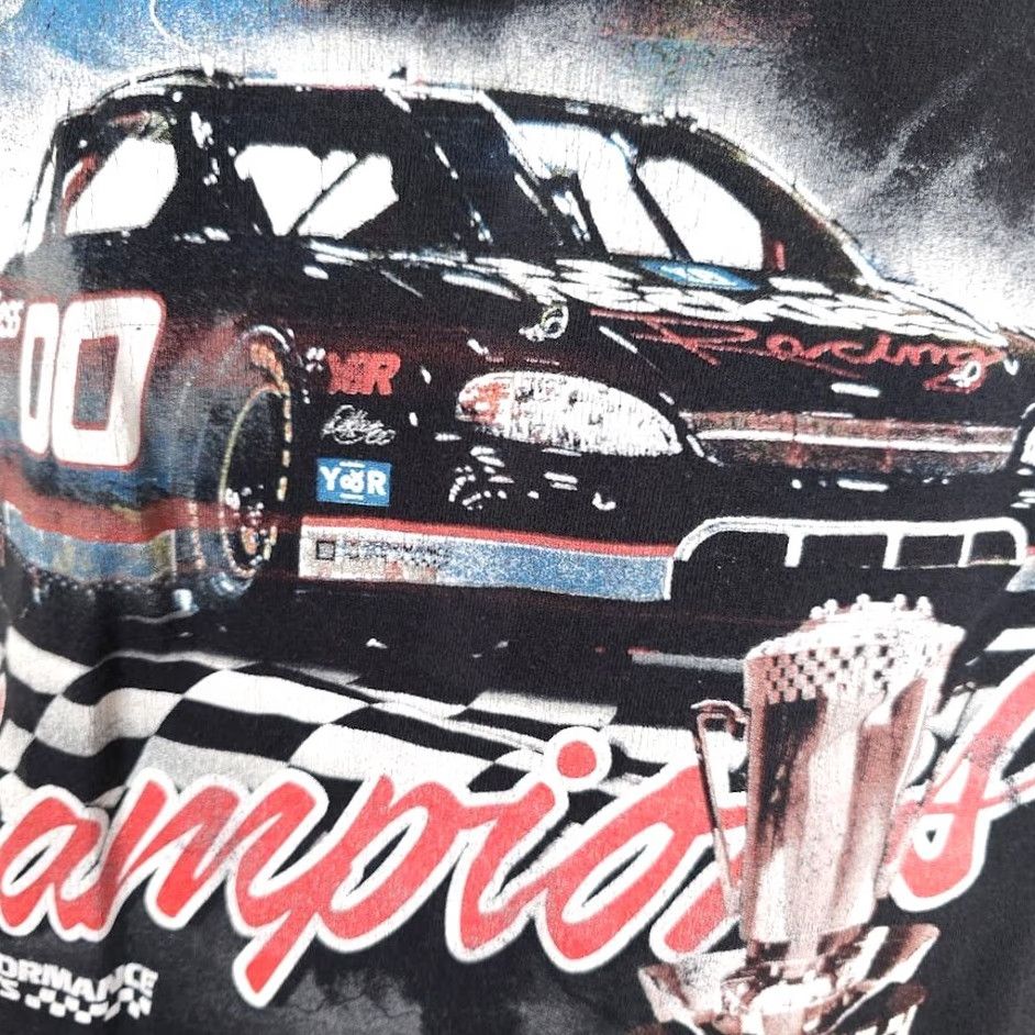 Champion RECKLESS RACING T Shirt Mens Size Small Black YR Champions Size US S / EU 44-46 / 1 - 3 Thumbnail
