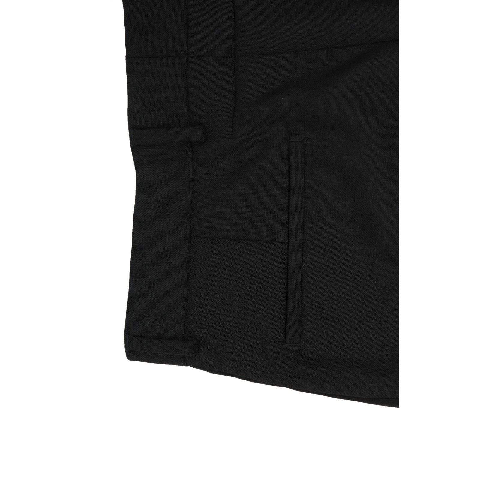 Givenchy Pleated Shorts Black Wool Blend Size US 34 / EU 50 - 9 Thumbnail