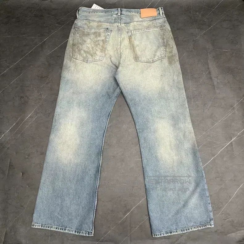 Acne Studios Acne Studios SS25 Denim Series Mud Dye Ruined Jeans Size US 32 / EU 48 - 2 Thumbnail