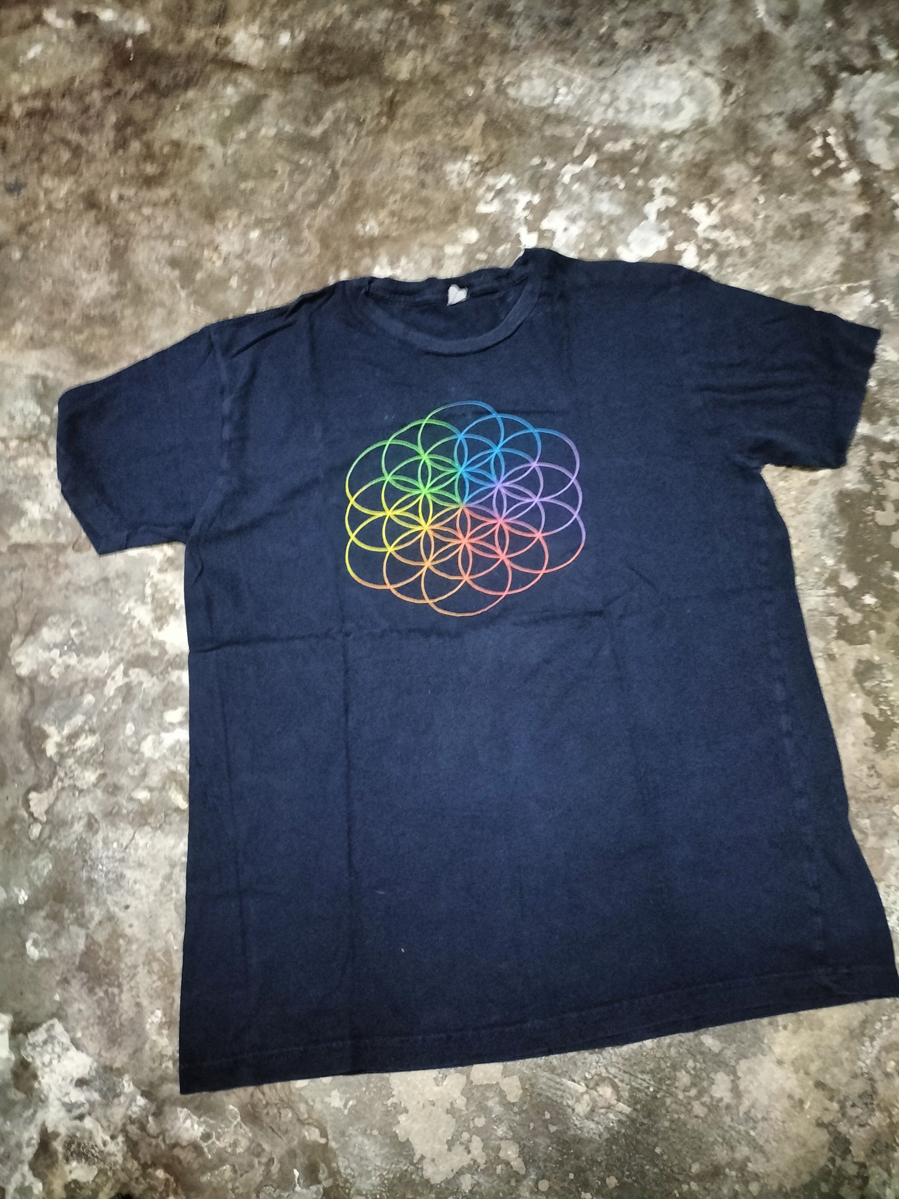 Band Tees Cold Play World Tour Head Of Dreams San Francisco 2016 LGBT Size US M / EU 48-50 / 2 - 1 Thumbnail